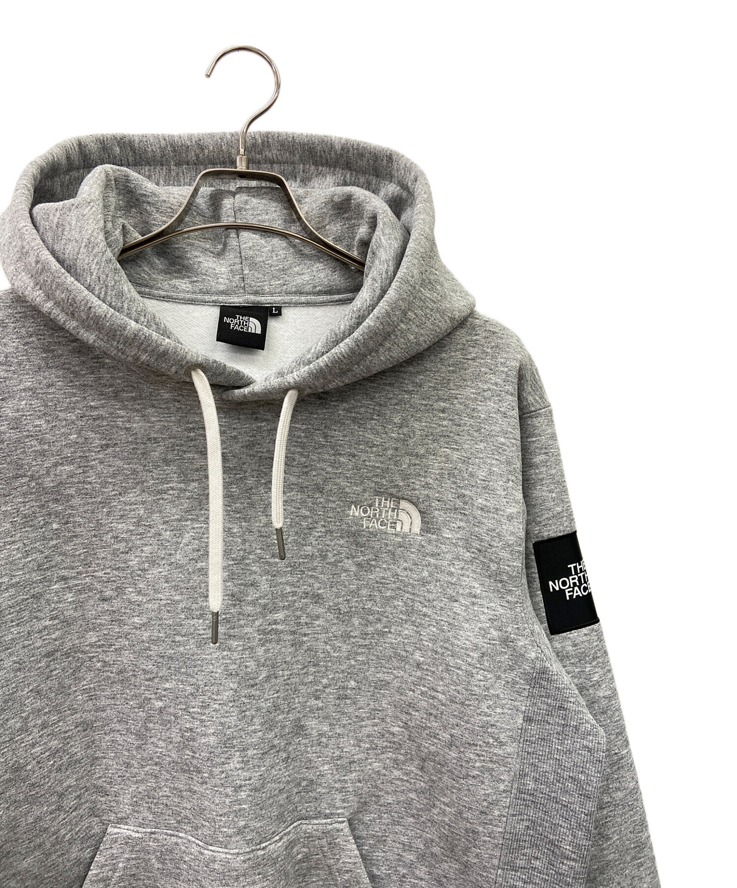 THE NORTH FACE グレー パーカー NT61835 Ｍサイズ ヨドバシ.com - THE NORTH FACE ザ・ノース・フェイス スクエアロゴ