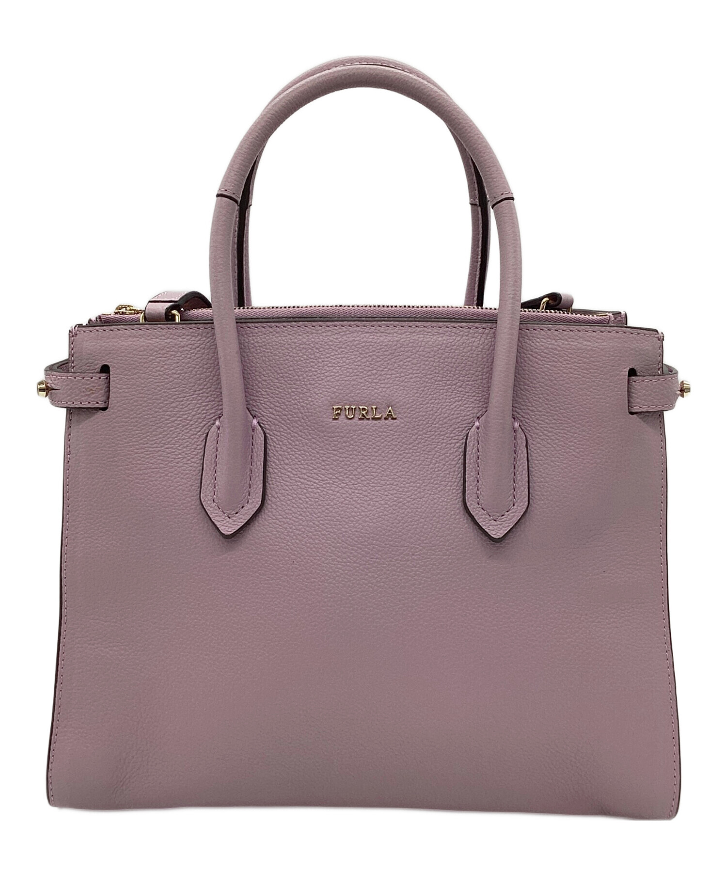 中古・古着通販】FURLA (フルラ) 2WAYショルダーバッグ パープル 