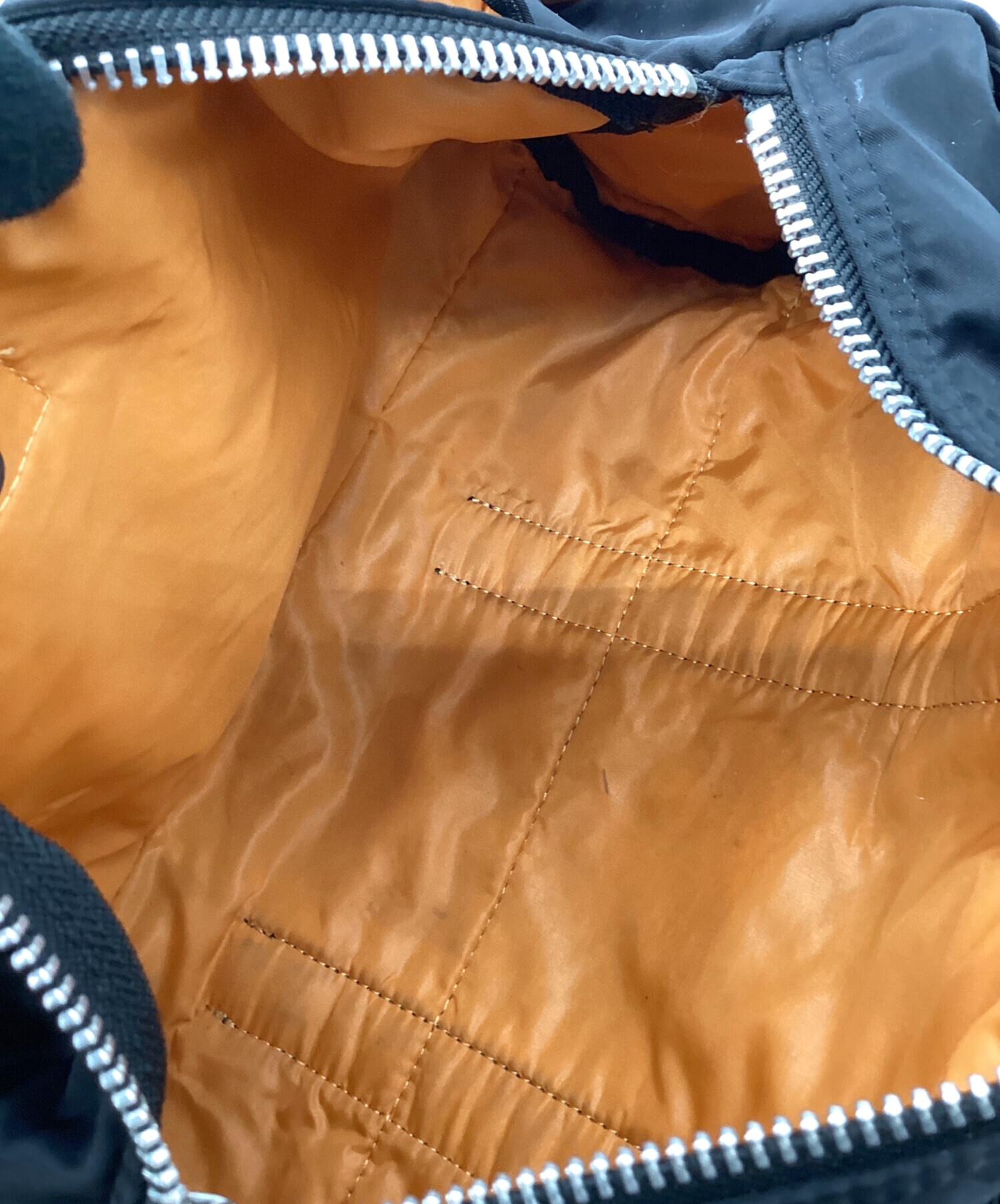 中古・古着通販】PORTER (ポーター) ミニボストンバッグ ブラック