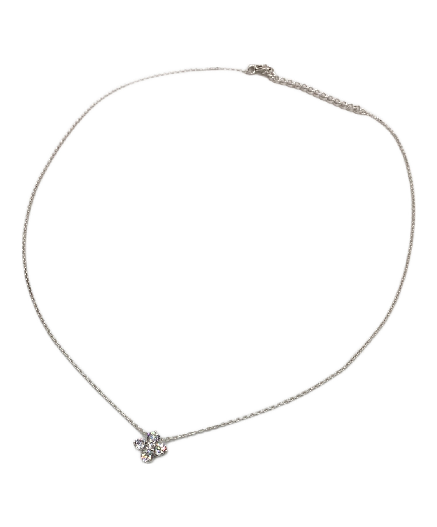 中古・古着通販】4℃ (ヨンドシー) エターナルシルバーネックレス