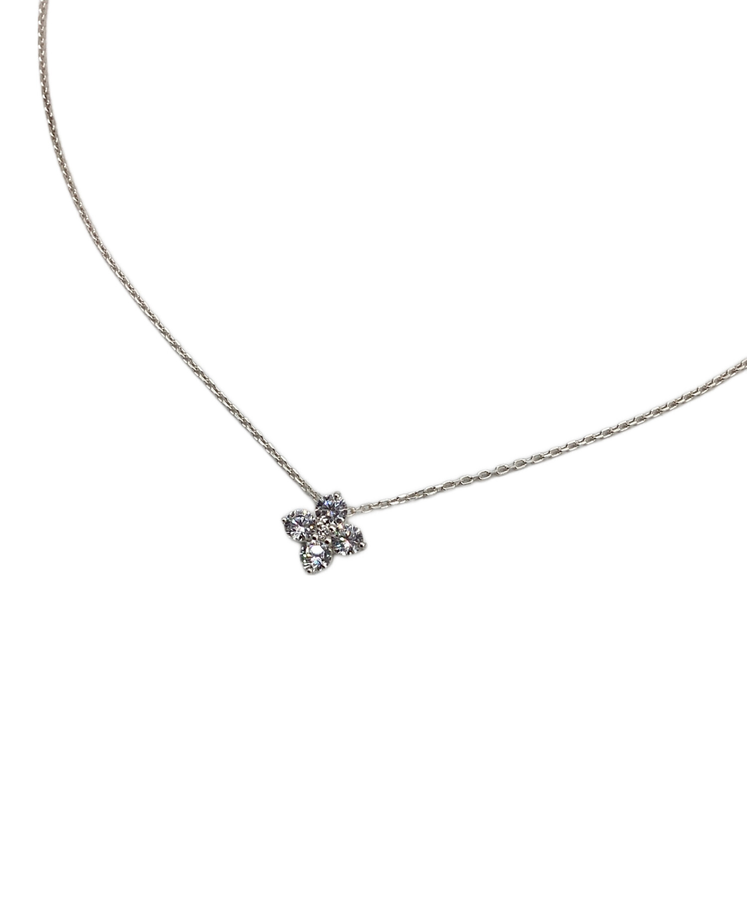 中古・古着通販】4℃ (ヨンドシー) エターナルシルバーネックレス 