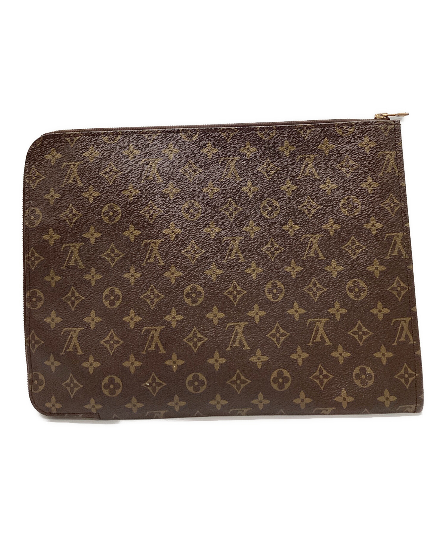 ■美品■LOUIS VUITTON ルイヴィトン モノグラム ポルトドキュマン 中古・古着通販】LOUIS VUITTON (ルイ ヴィトン) LOUIS VUITTON