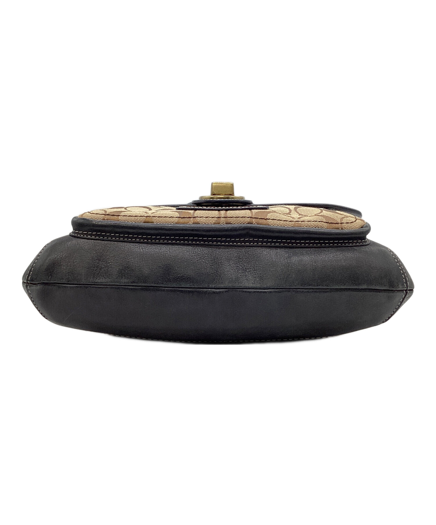 中古・古着通販】COACH (コーチ) シグネチャーワンハンドルショルダー 