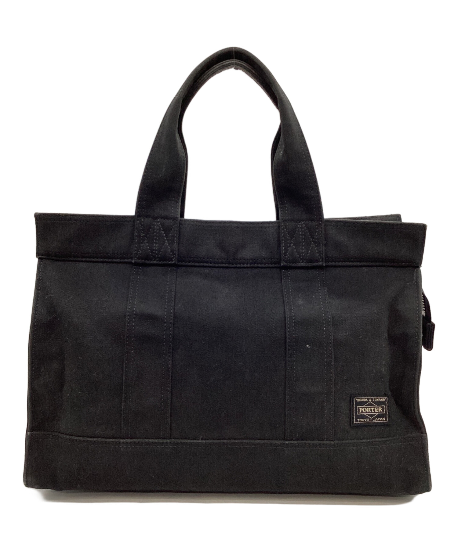 中古・古着通販】PORTER (ポーター) PORTER トートバッグ ブラック