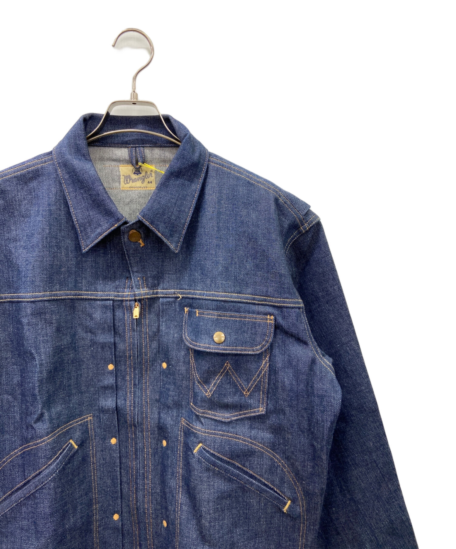 中古・古着通販】Wrangler (ラングラー) デニムジャケット インディゴ