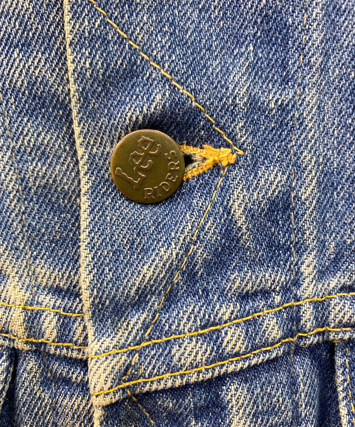 中古・古着通販】LEE (リー) デニムジャケット インディゴ サイズ:不明