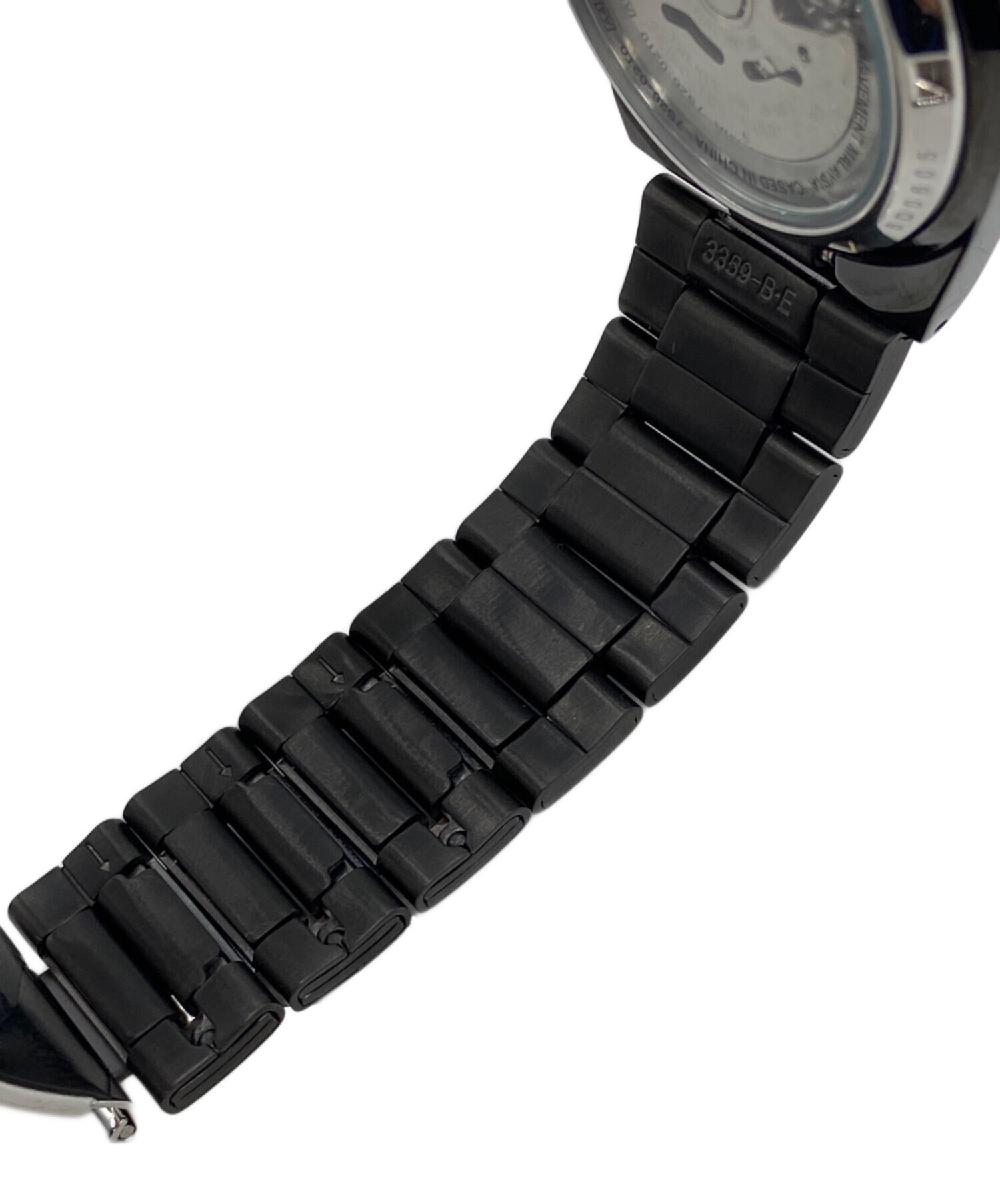SEIKO 5 文字盤　ブラック 中古・古着通販】SEIKO (セイコー) SEIKO5 腕時計 ブラック｜ブランド