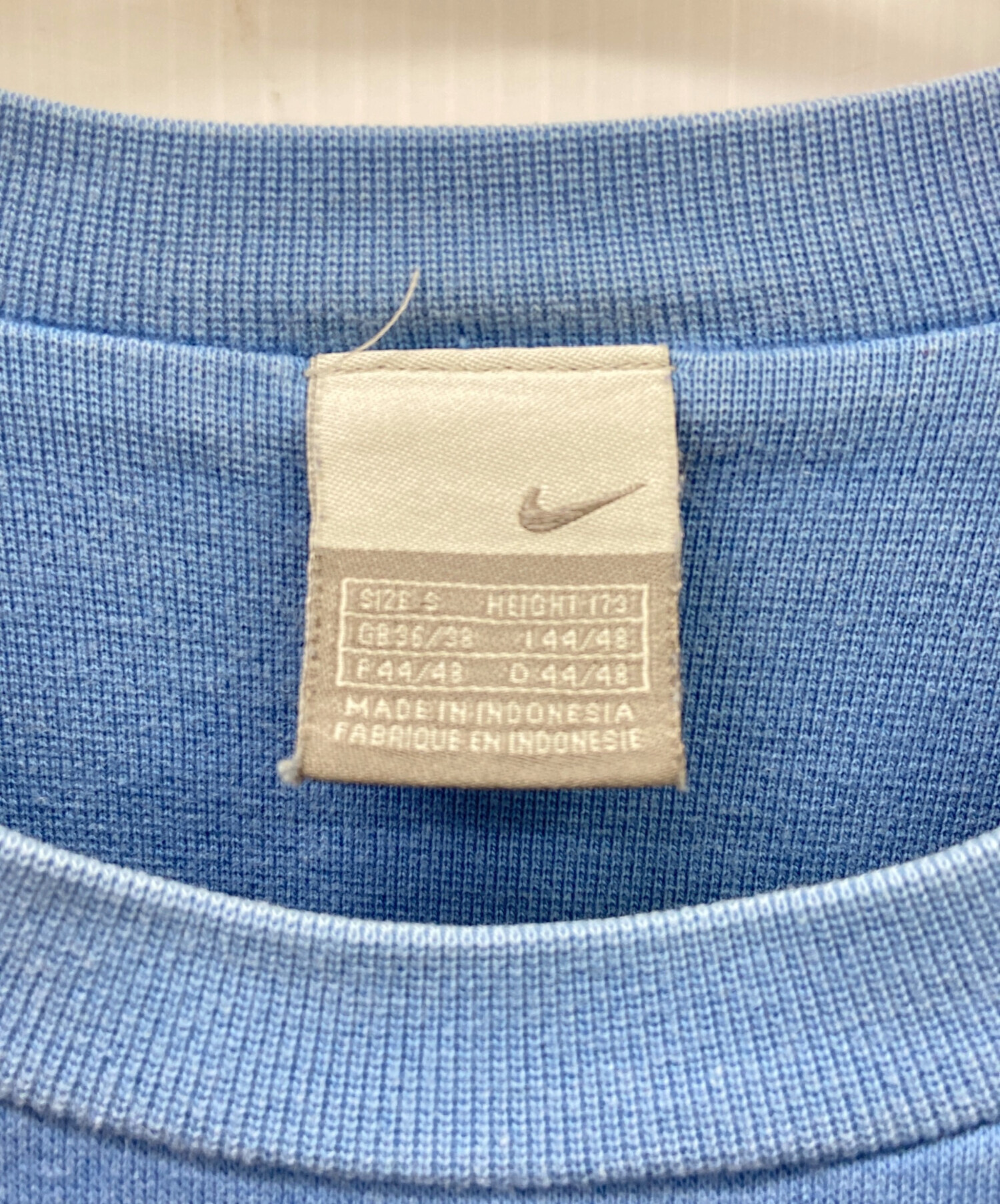 中古・古着通販】NIKE (ナイキ) スウェット スカイブルー サイズ:S