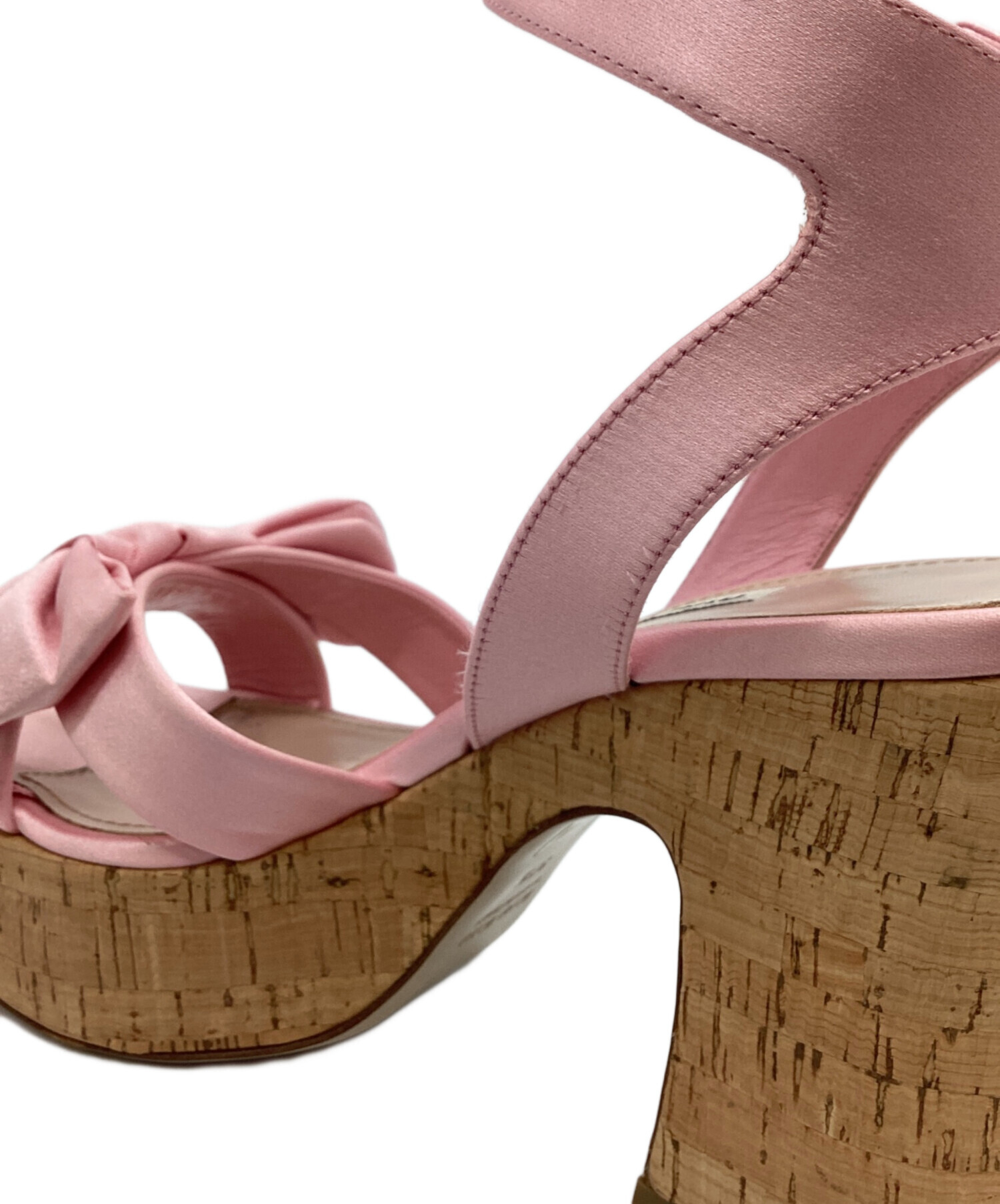中古・古着通販】MIU MIU (ミュウミュウ) MIU MIU satin and cork