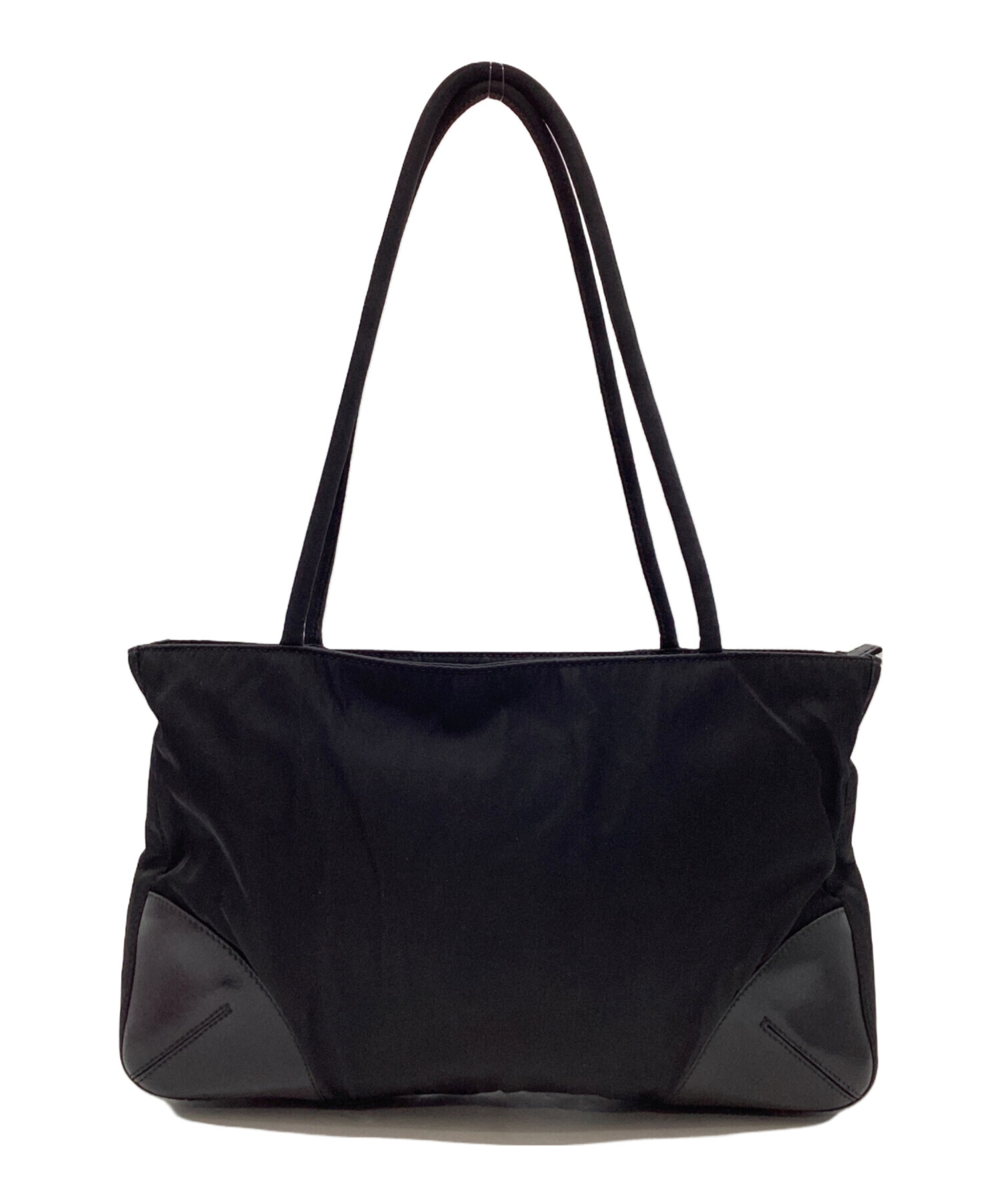 PRADA プラダ ナイロン ハンドバッグ ブラック SV金具 ヴィンテージ PRADA（プラダ） 【LaG ヴィンテージ】PRADA トートバッグ Re-Nylon