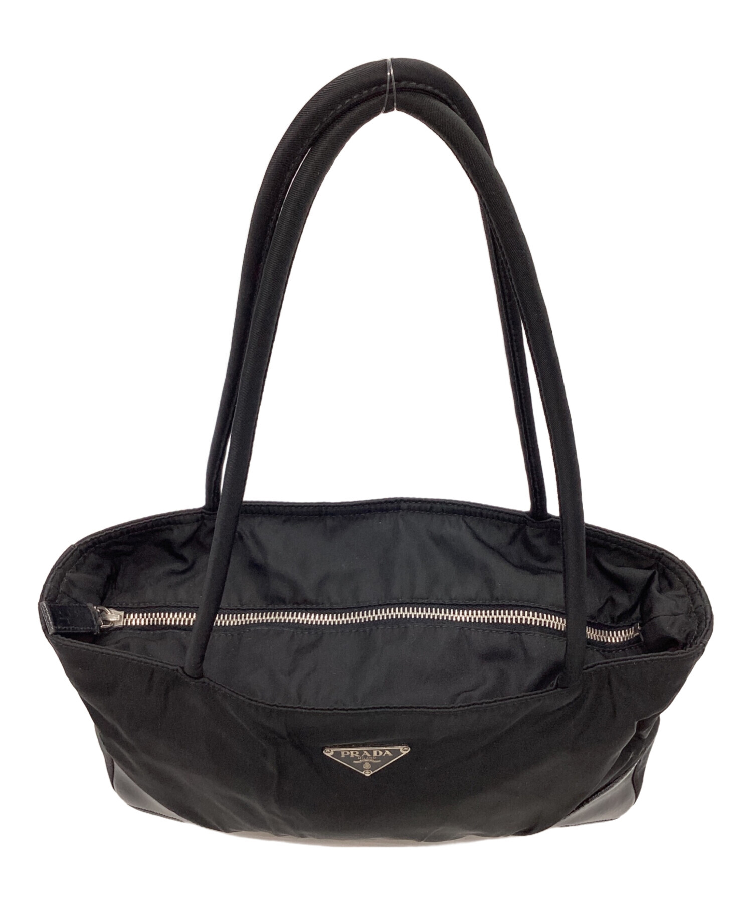 中古・古着通販】PRADA (プラダ) PRADA ナイロンハンドバッグ ブラック