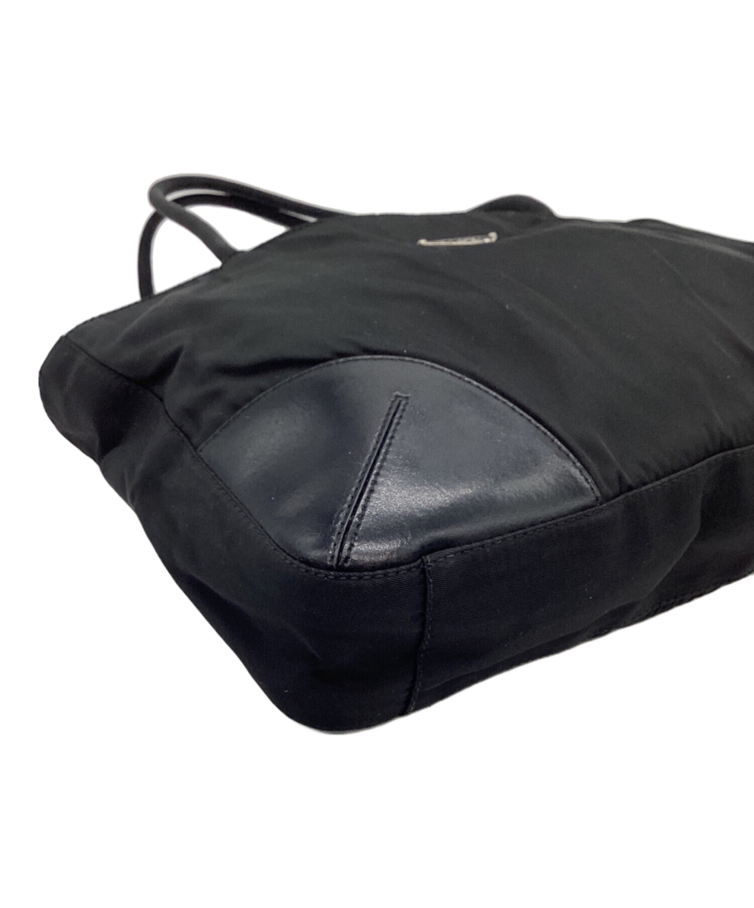 中古・古着通販】PRADA (プラダ) PRADA ナイロンハンドバッグ ブラック