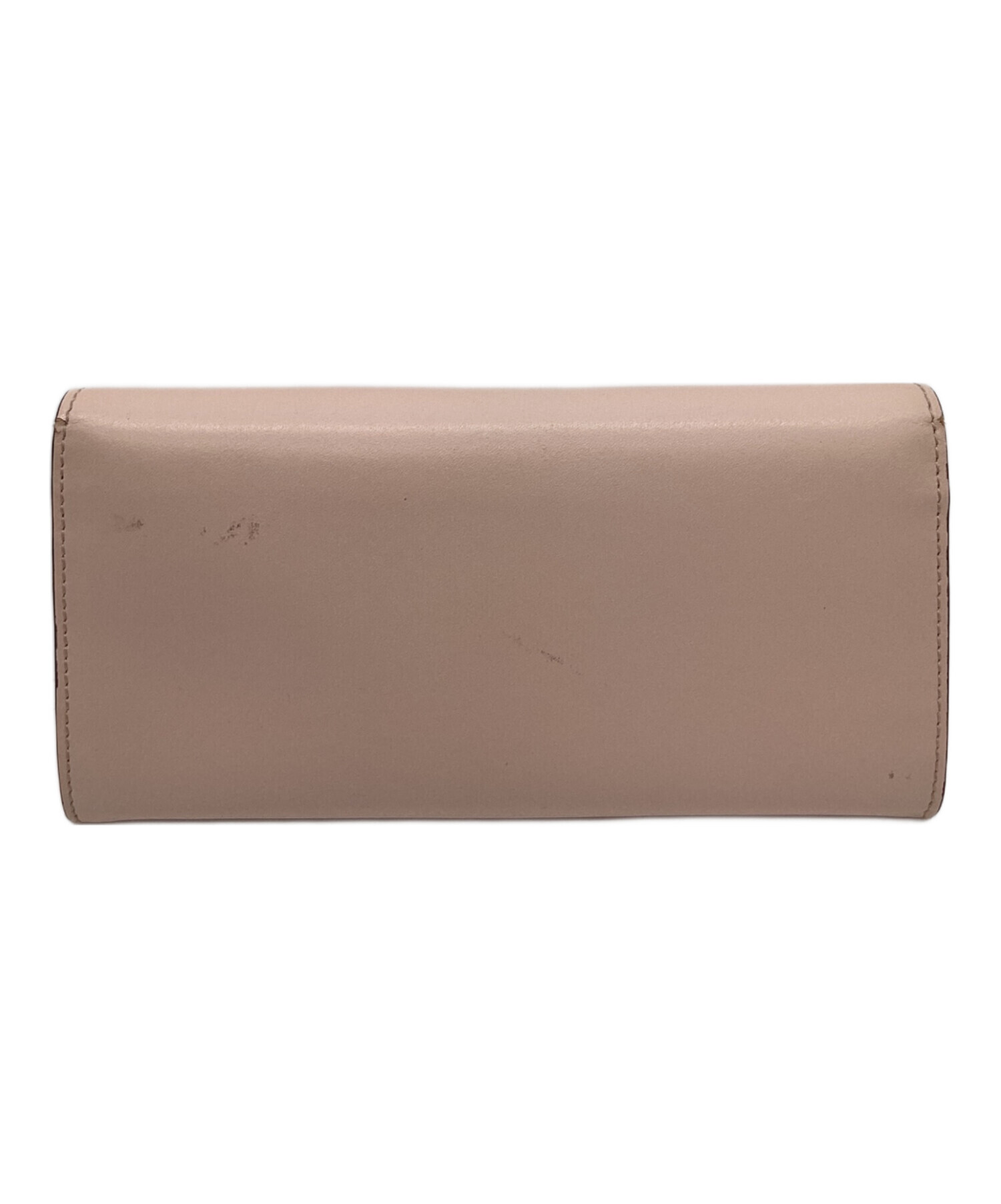 中古・古着通販】FENDI (フェンディ) FENDI 長財布 ベージュ｜ブランド