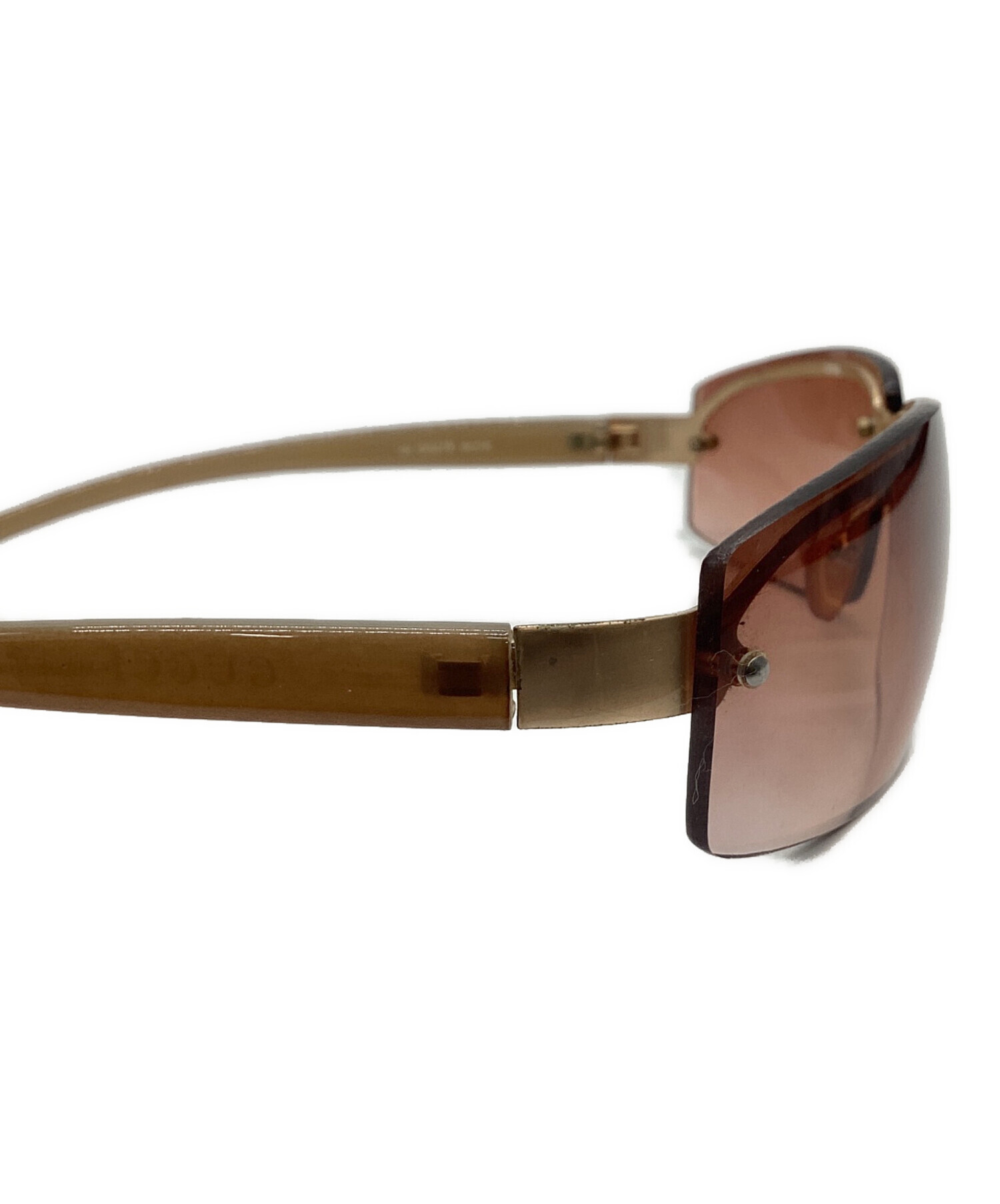 中古・古着通販】GUCCI (グッチ) サングラス ブラウン サイズ:なし
