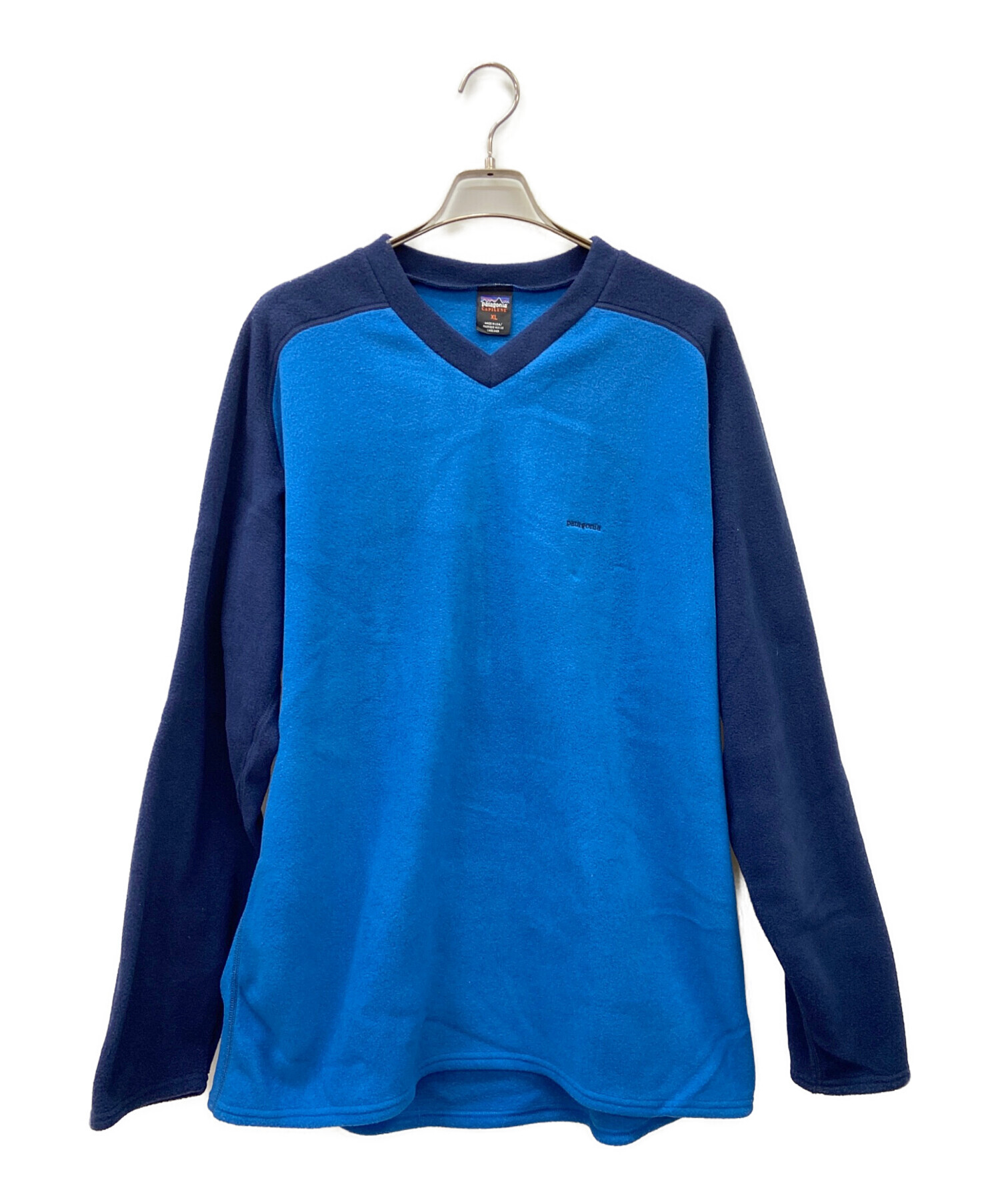 Patagonia 青 シェルドシンチラキャプリーンXL 中古・古着通販】Patagonia SYNCHILLA (パタゴニア シンチラ) キャプ