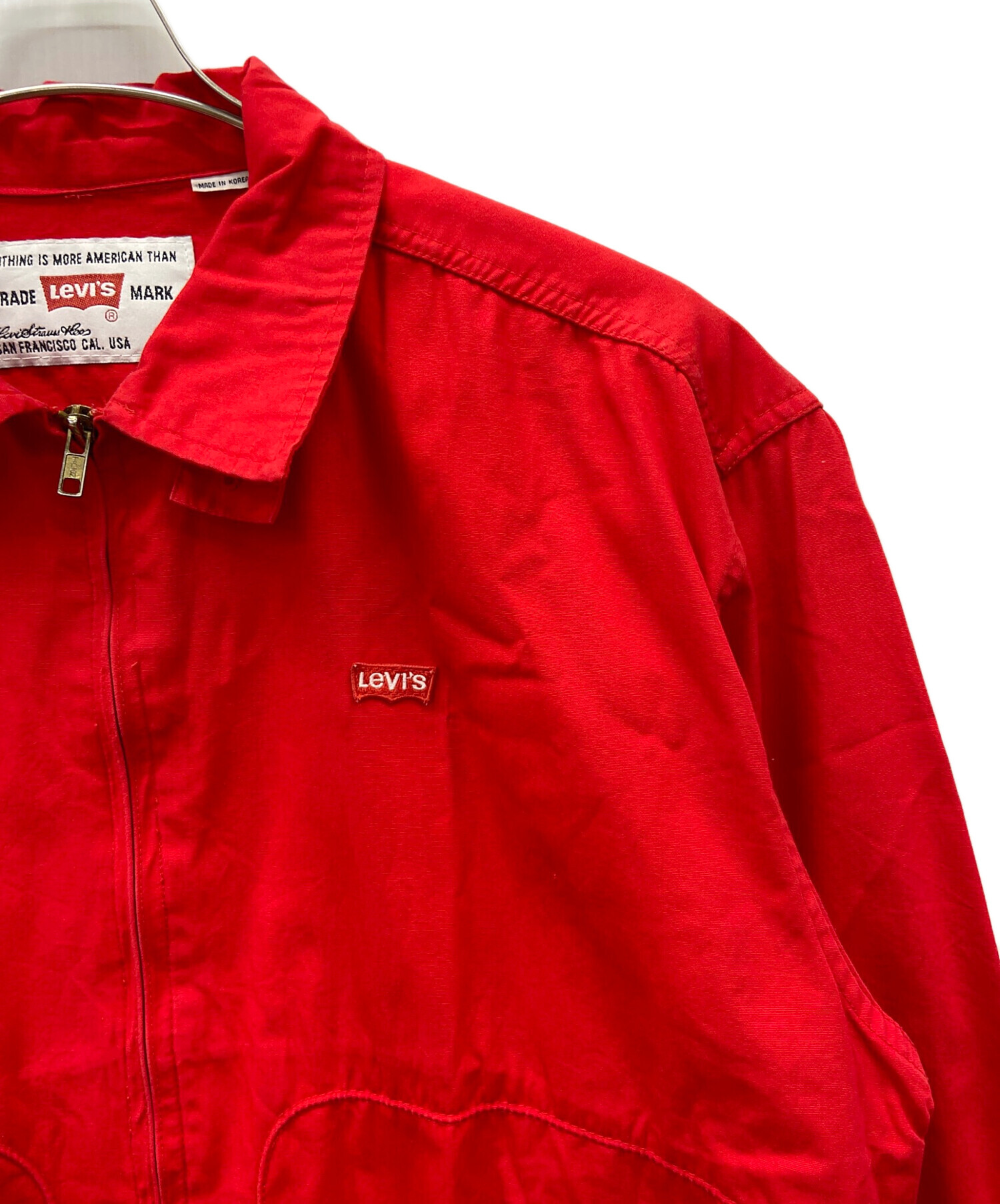中古・古着通販】LEVI'S (リーバイス) スイングトップ レッド サイズ:L