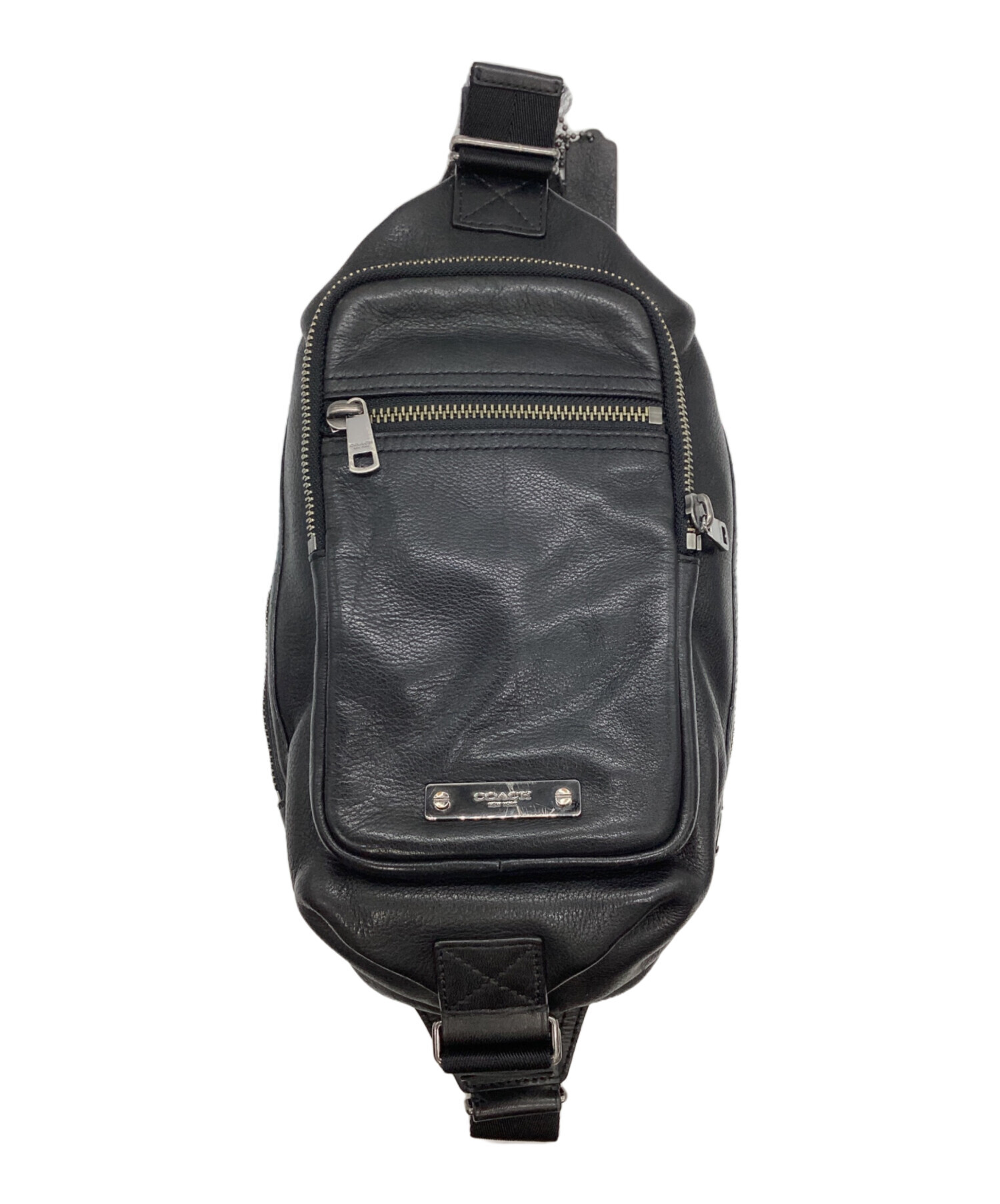 中古・古着通販】COACH (コーチ) COACH ボディーバッグ ブラック