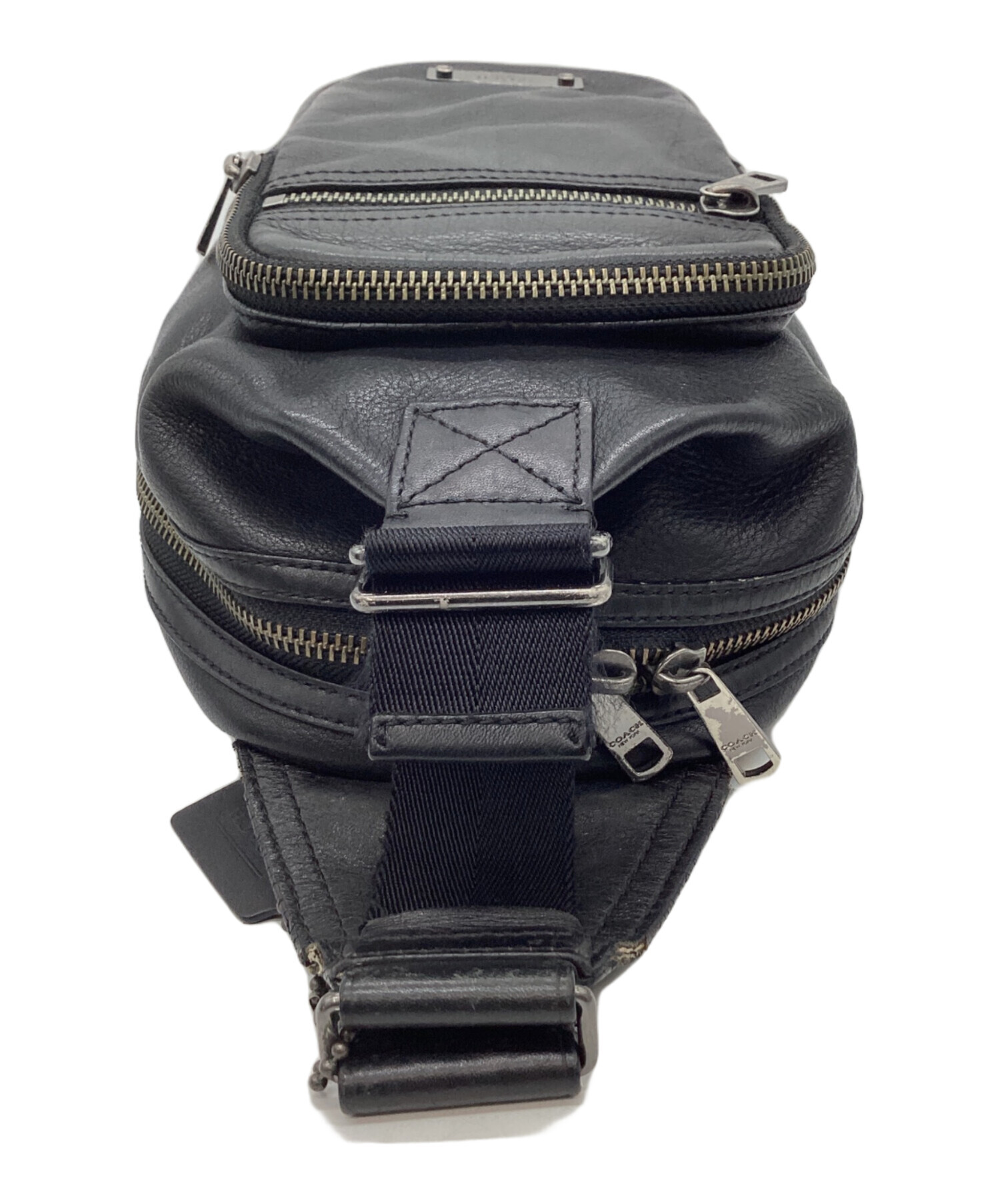 中古・古着通販】COACH (コーチ) COACH ボディーバッグ ブラック