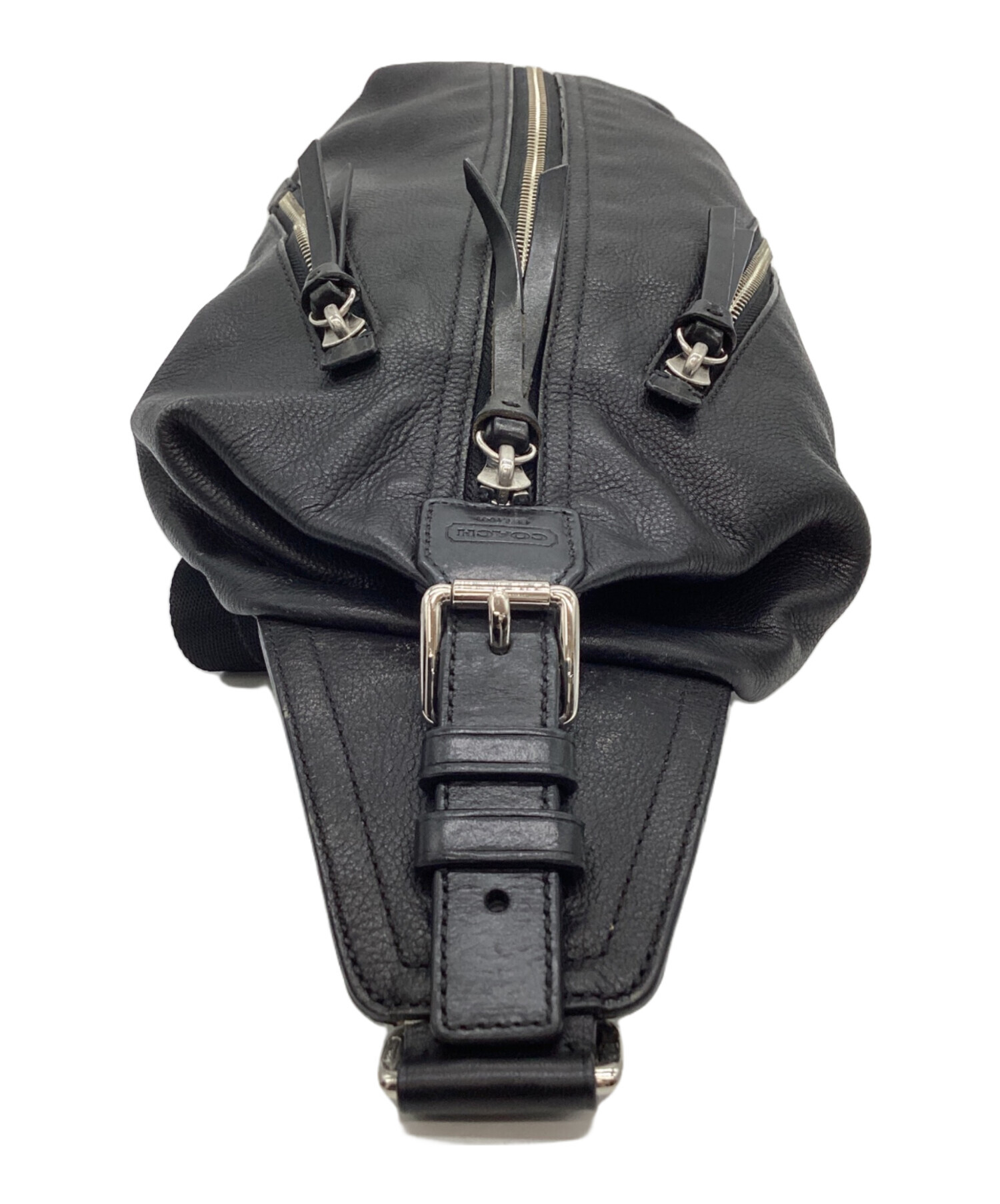 中古・古着通販】COACH (コーチ) COACH ボディーバッグ ブラック