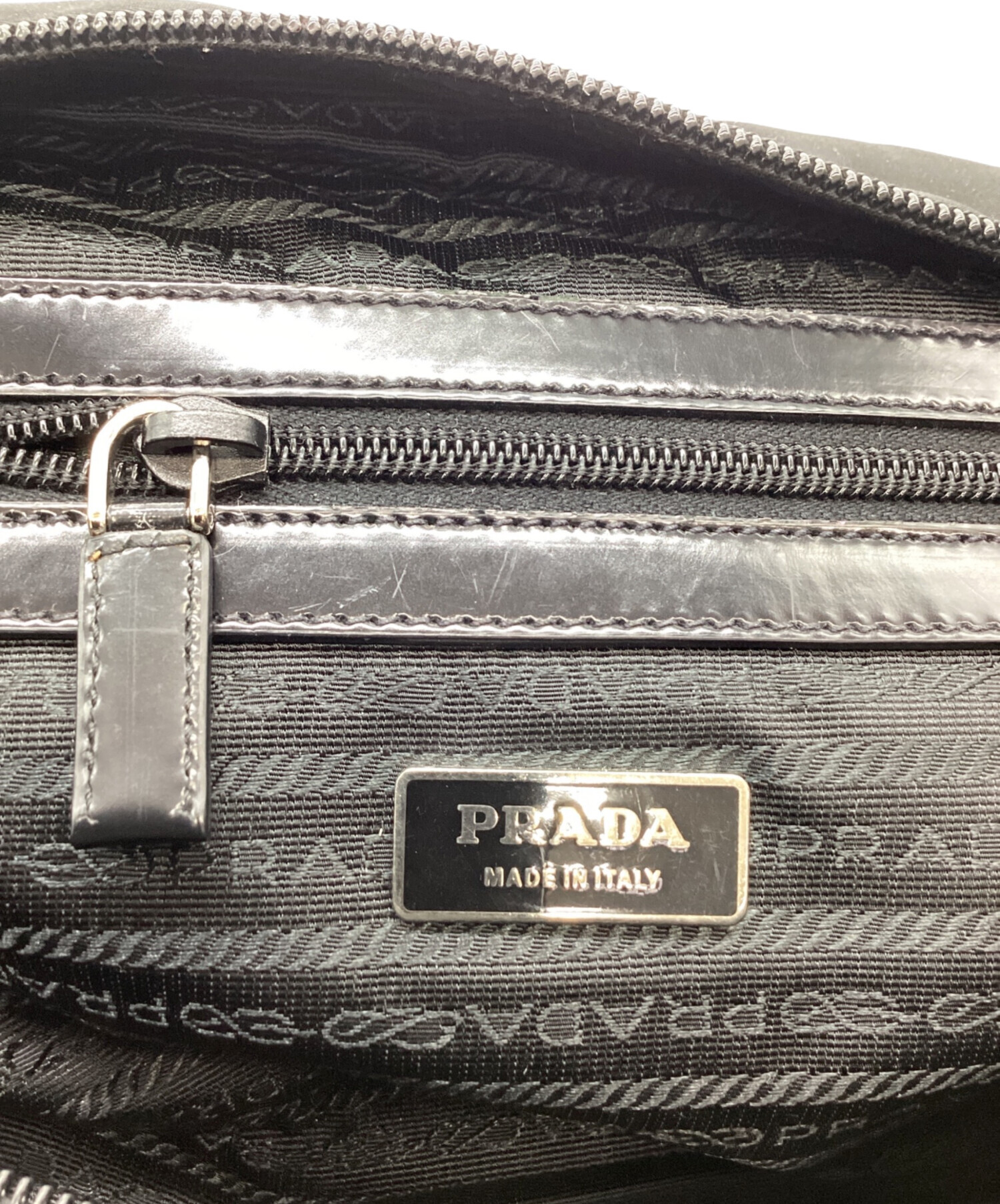 中古・古着通販】PRADA (プラダ) PRADA ミニボストンバッグ ブラック