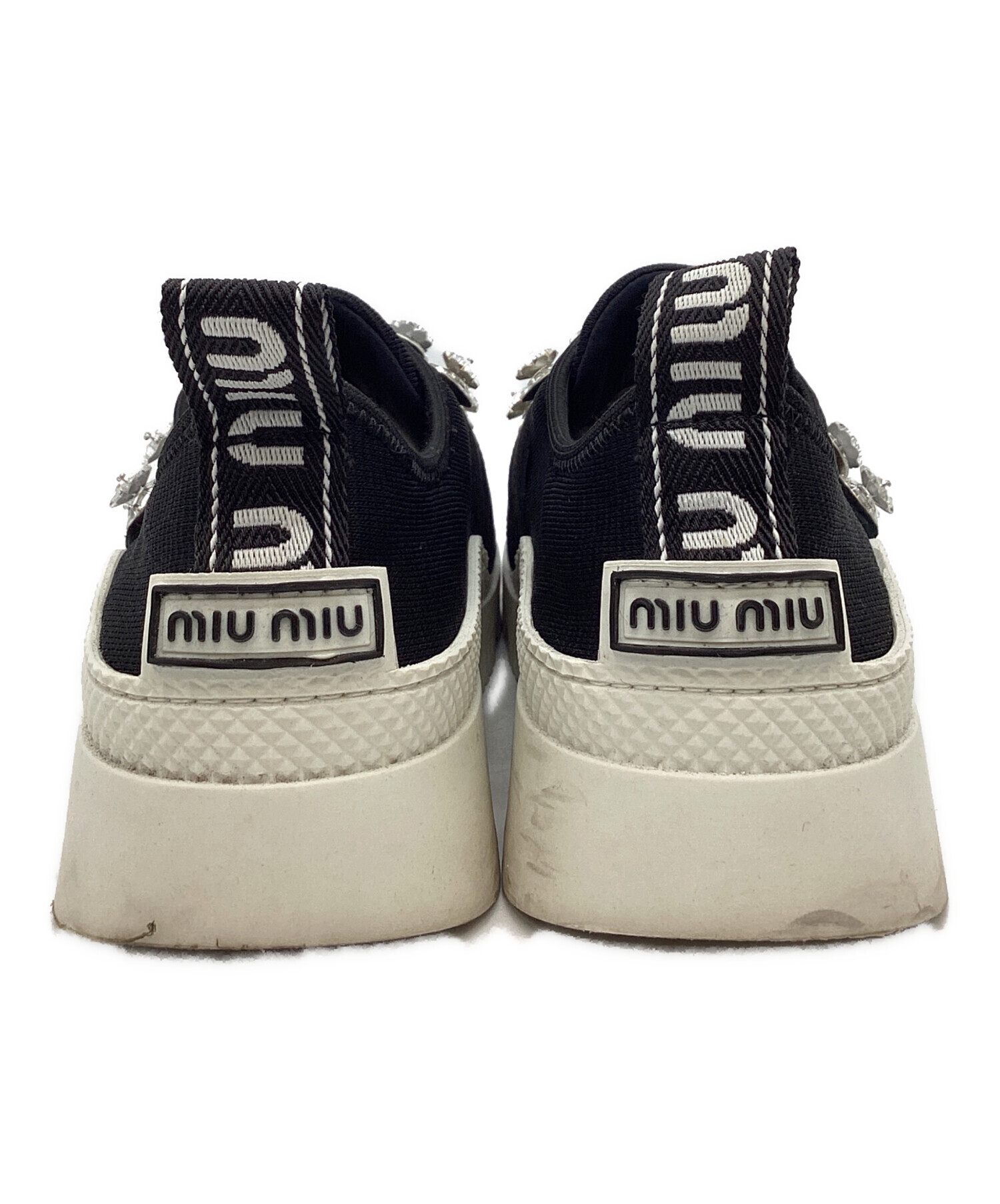 中古・古着通販】MIU MIU (ミュウミュウ) MIU MIU ビジュースニーカー