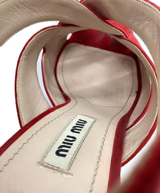 中古・古着通販】MIU MIU (ミュウミュウ) MIU MIU オープントゥ