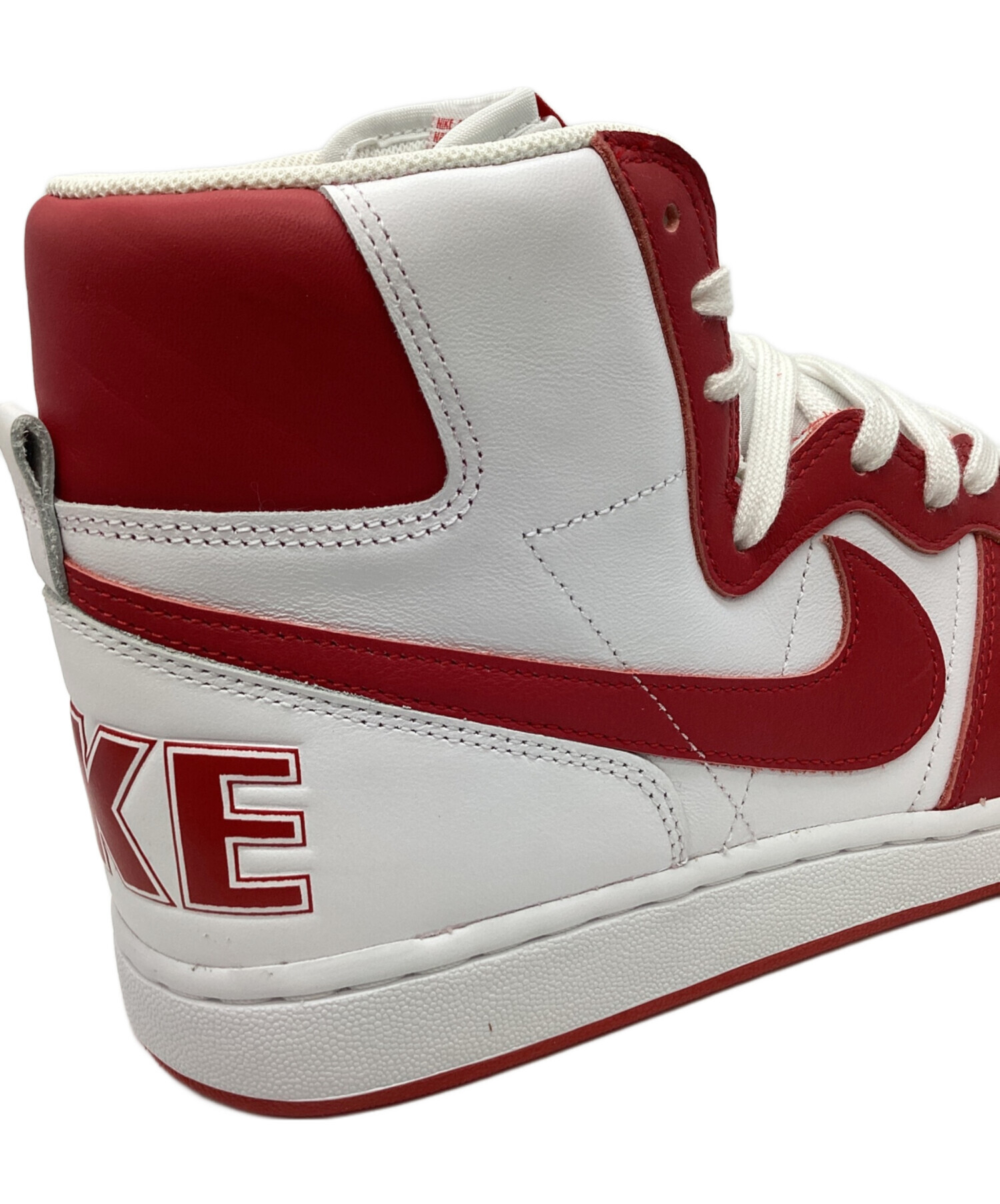 中古・古着通販】NIKE (ナイキ) NIKE TERMINATOR HIGH ホワイト×レッド
