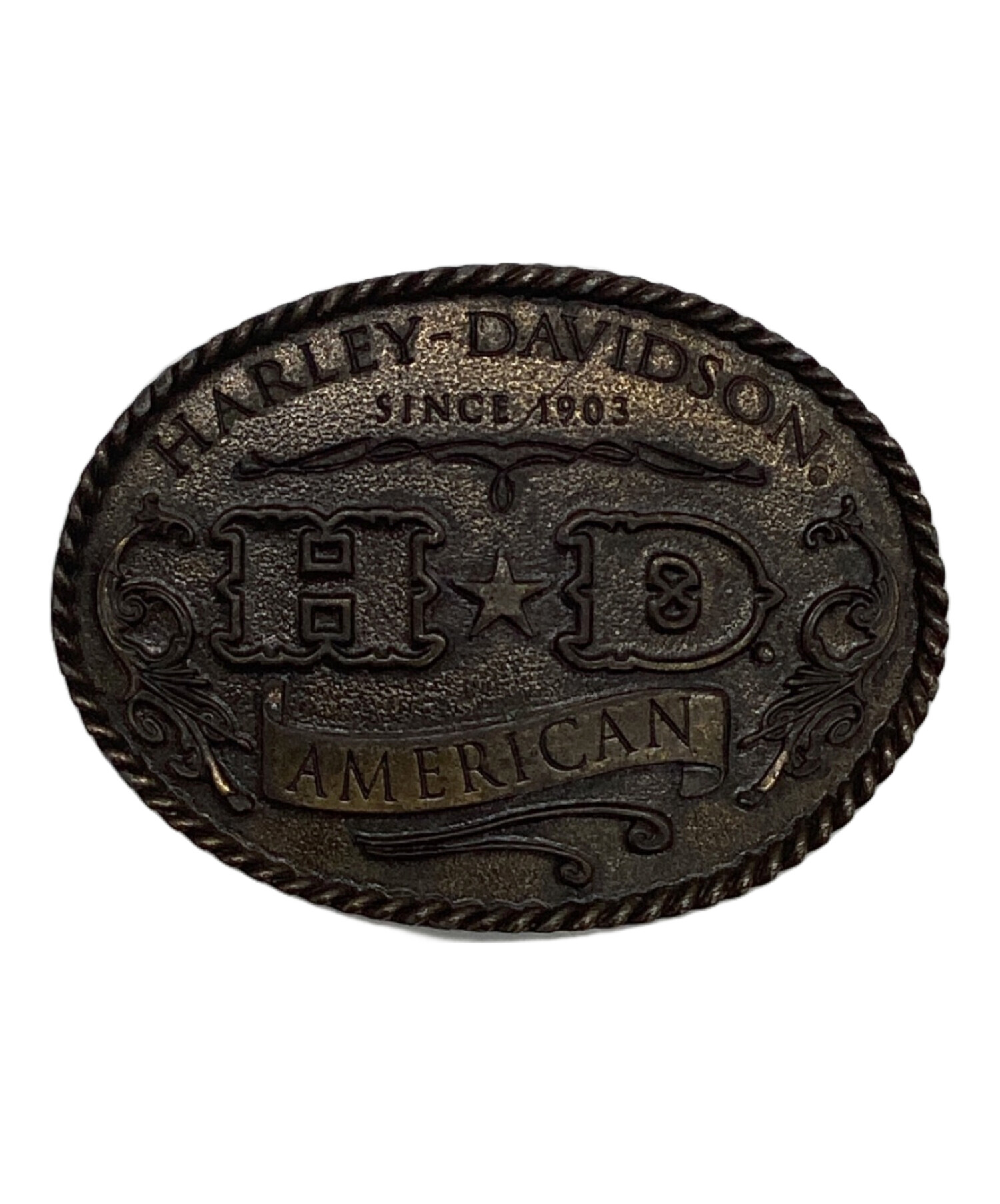 純正Harley-Davidson ハーレー弾帯型ベルト15000の品 中古・古着通販】HARLEY-DAVIDSON (ハーレーダビッドソン) HARLEY