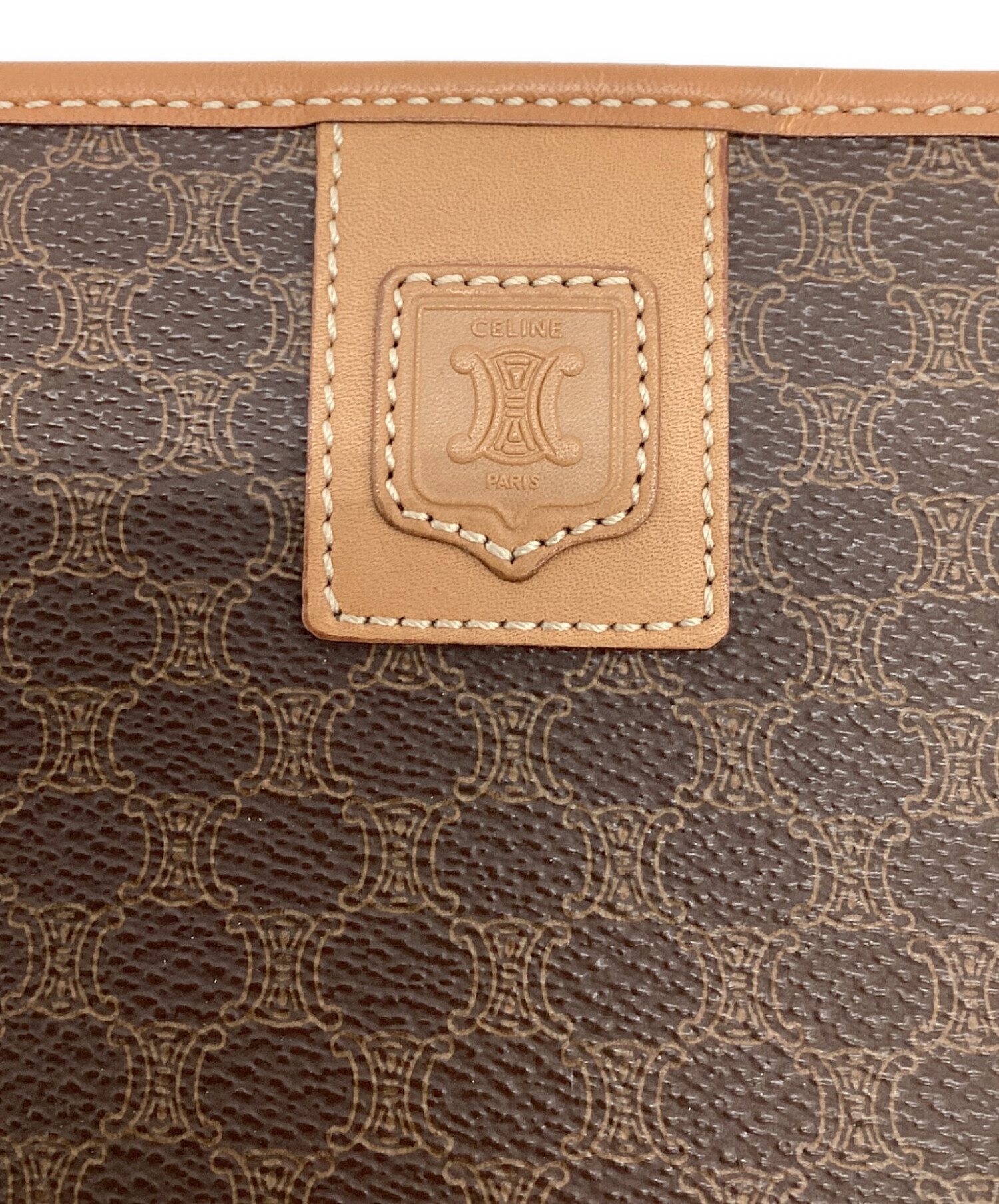 中古・古着通販】CELINE (セリーヌ) クラッチバッグ ブラウン