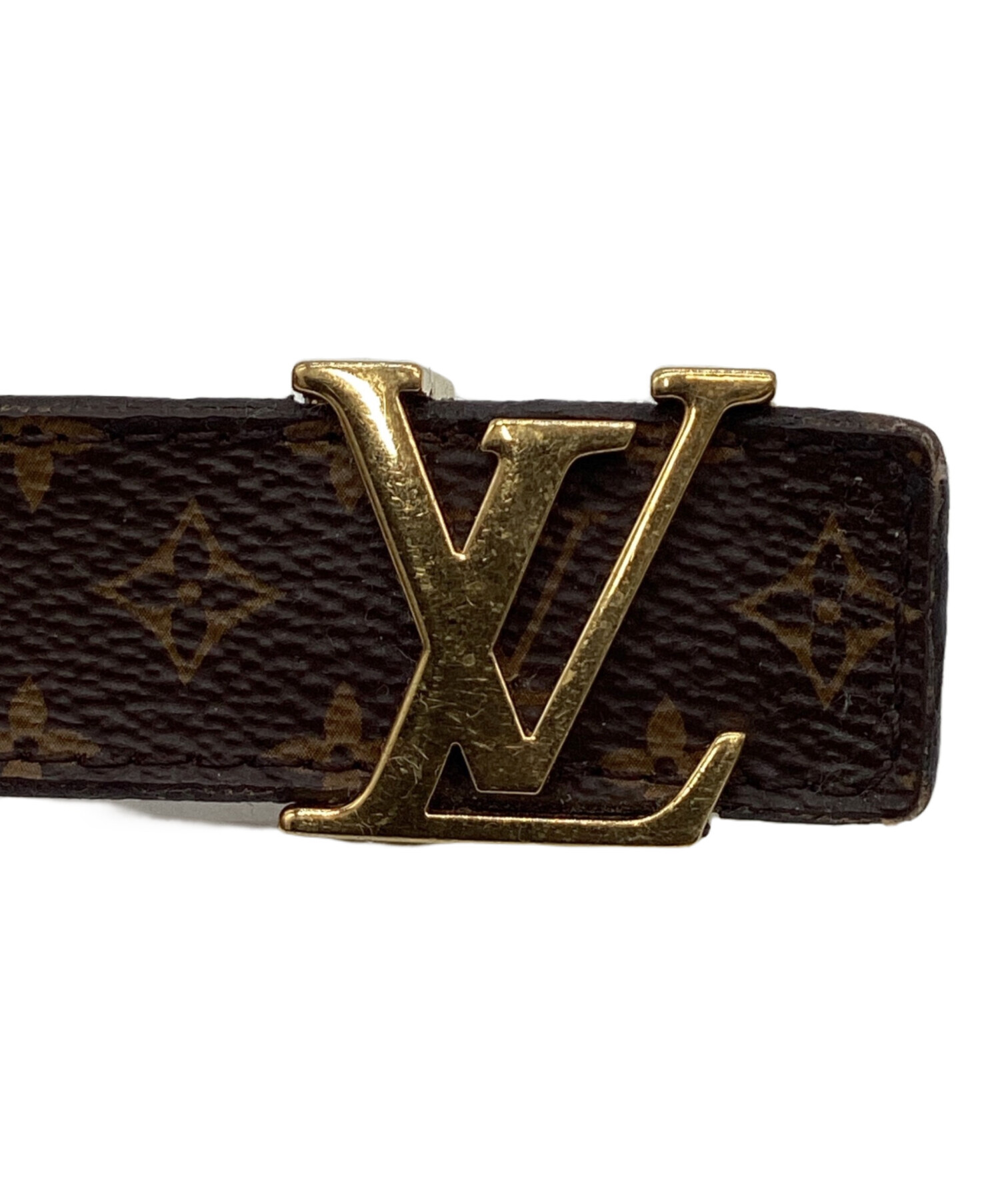 値下げ❗️❗️ルイヴィトン LOUIS VUITTON サンチュール イニシアル 中古・古着通販】LOUIS VUITTON (ルイ ヴィトン) サンチュール LV