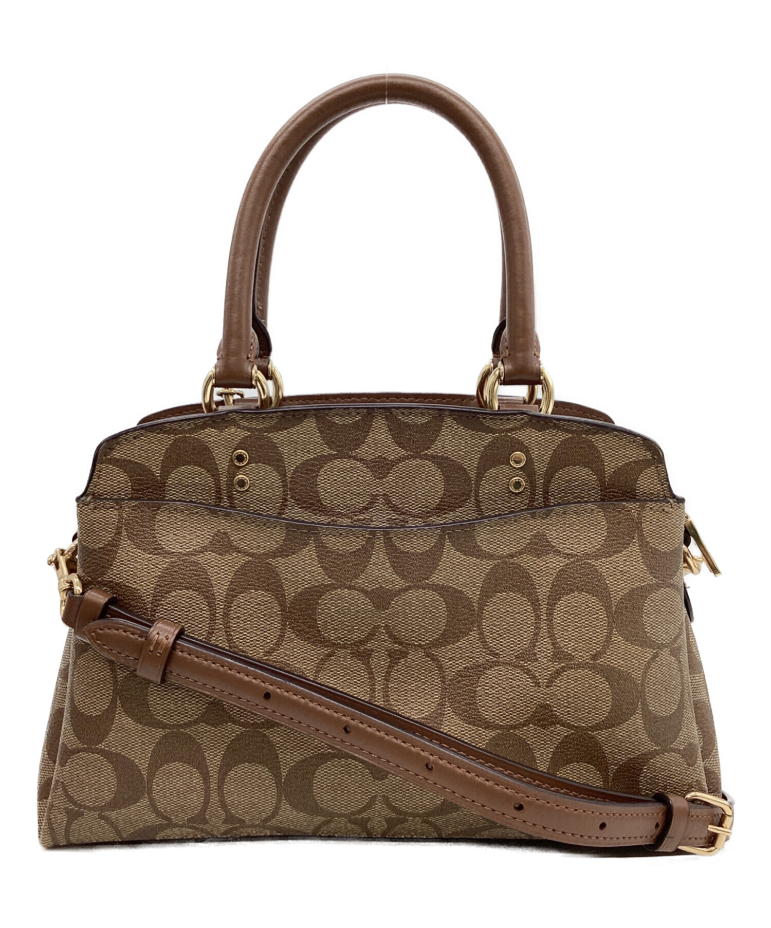 中古・古着通販】COACH (コーチ) COACH シグネチャー 2WAYバッグ