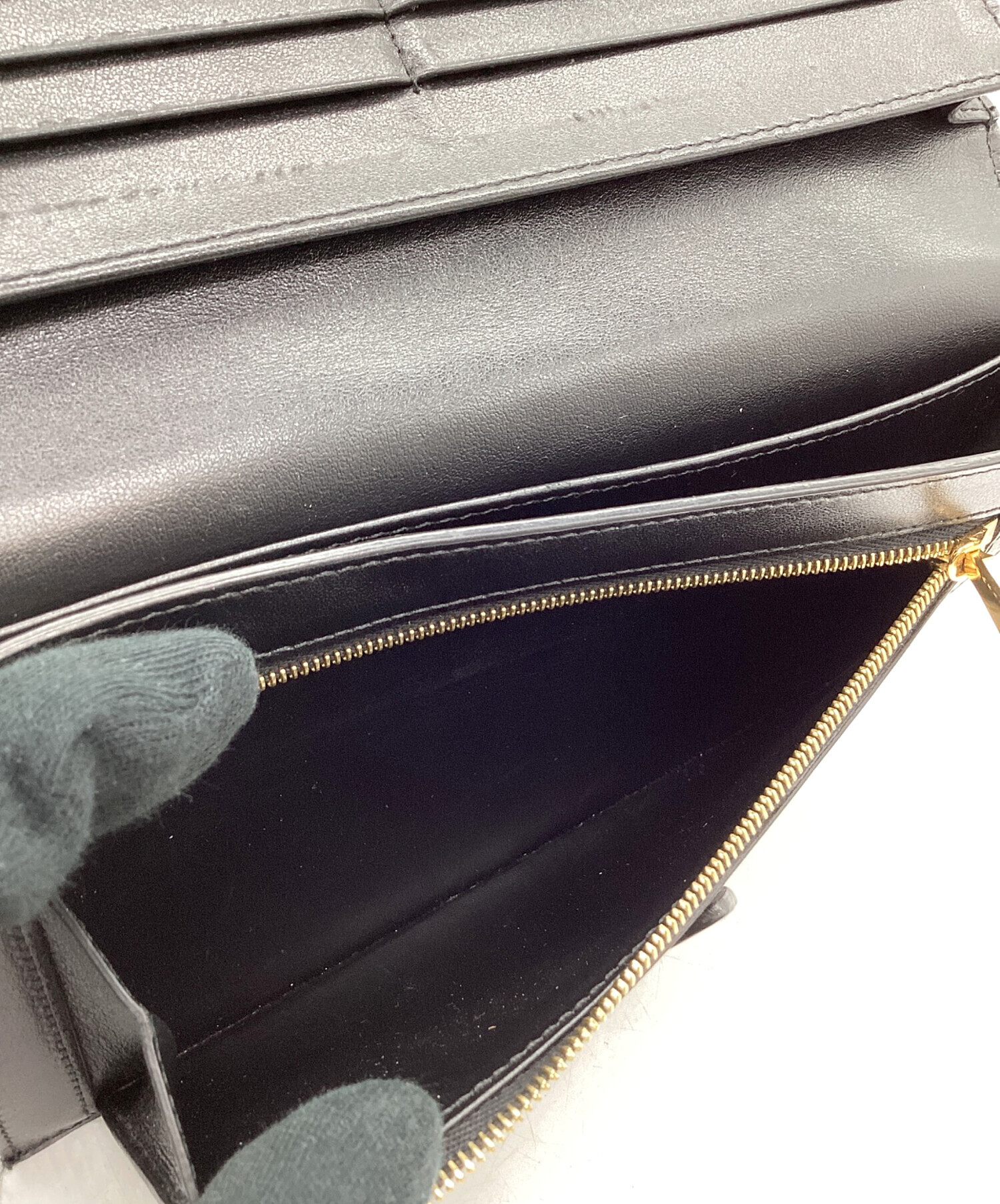 中古・古着通販】CELINE (セリーヌ) 2つ折り財布 グレー サイズ:なし