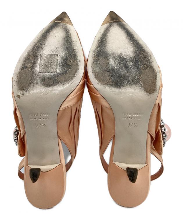中古・古着通販】MIU MIU (ミュウミュウ) MIU MIU ポインテッドトゥ