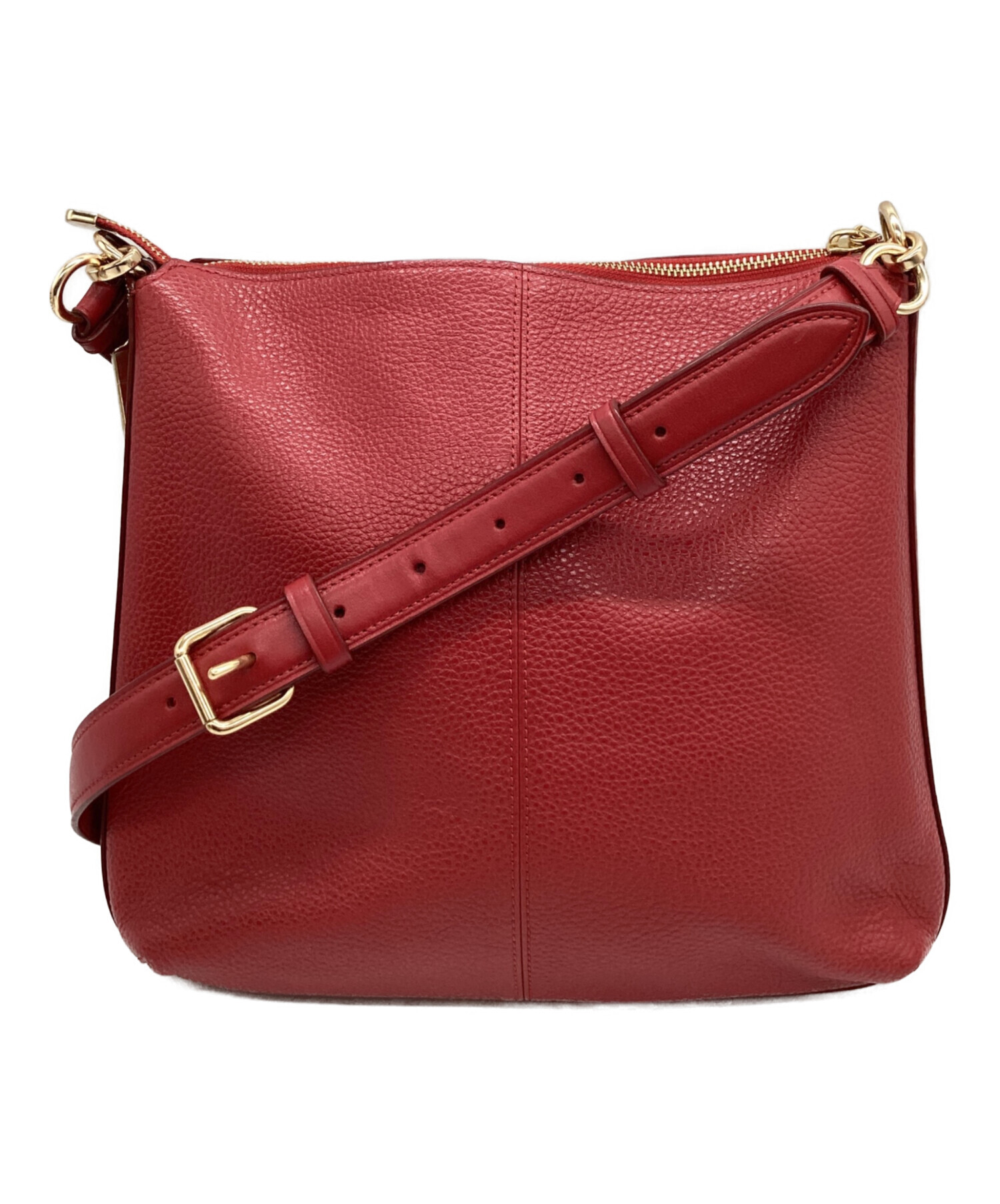 中古・古着通販】COACH (コーチ) COACH ショルダーバッグ レッド