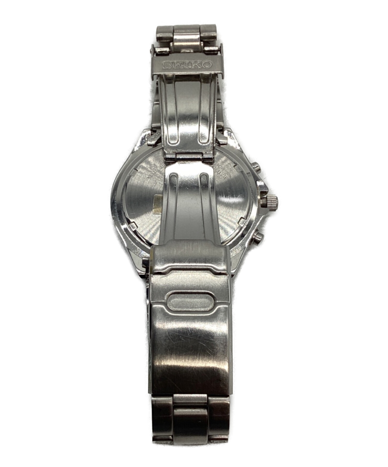 中古・古着通販】SEIKO (セイコー) SEIKO クロノグラフ ネイビー 