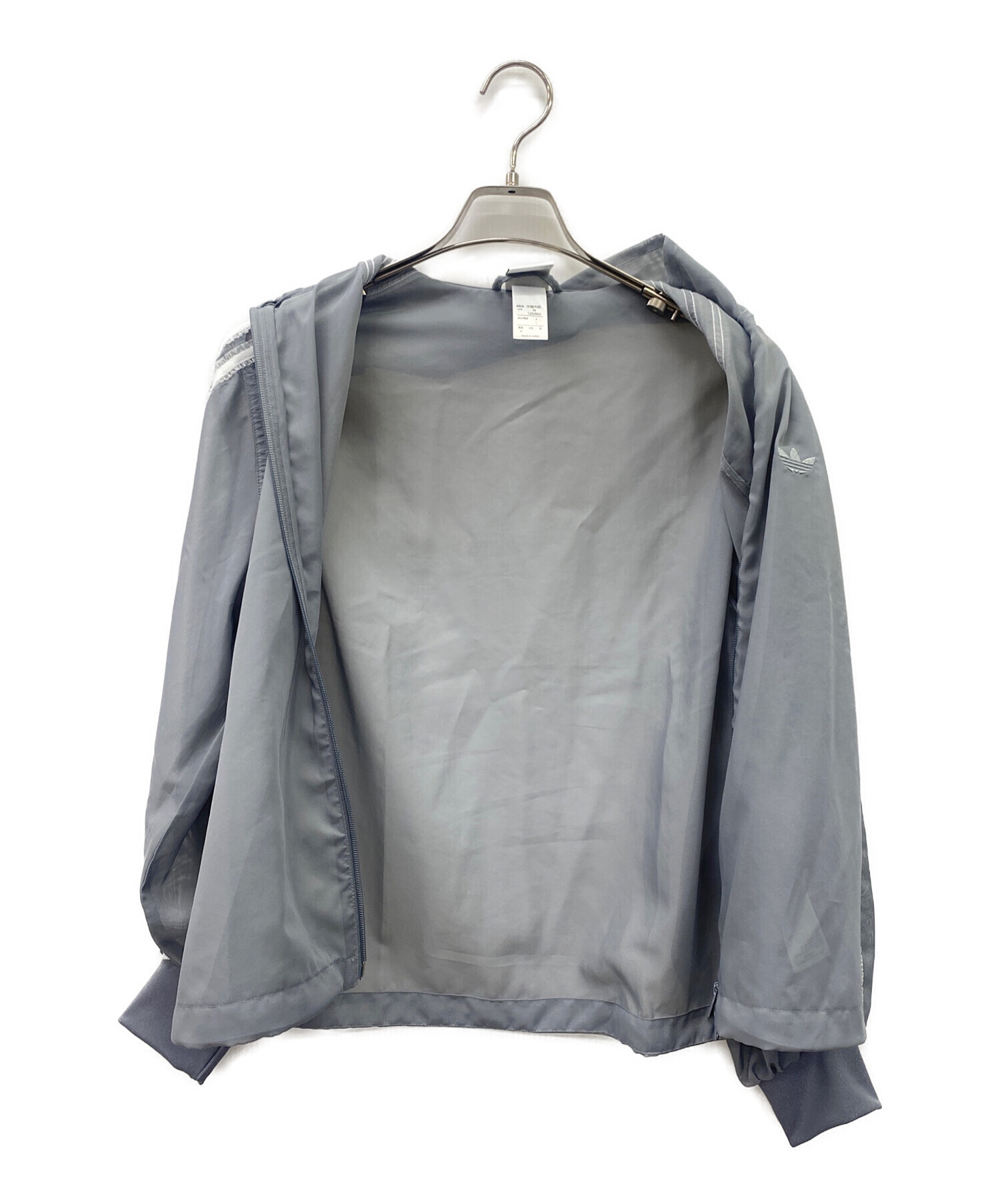  シアージャケット グレー 中古・古着通販】adidas (アディダス) シアージャケット グレー