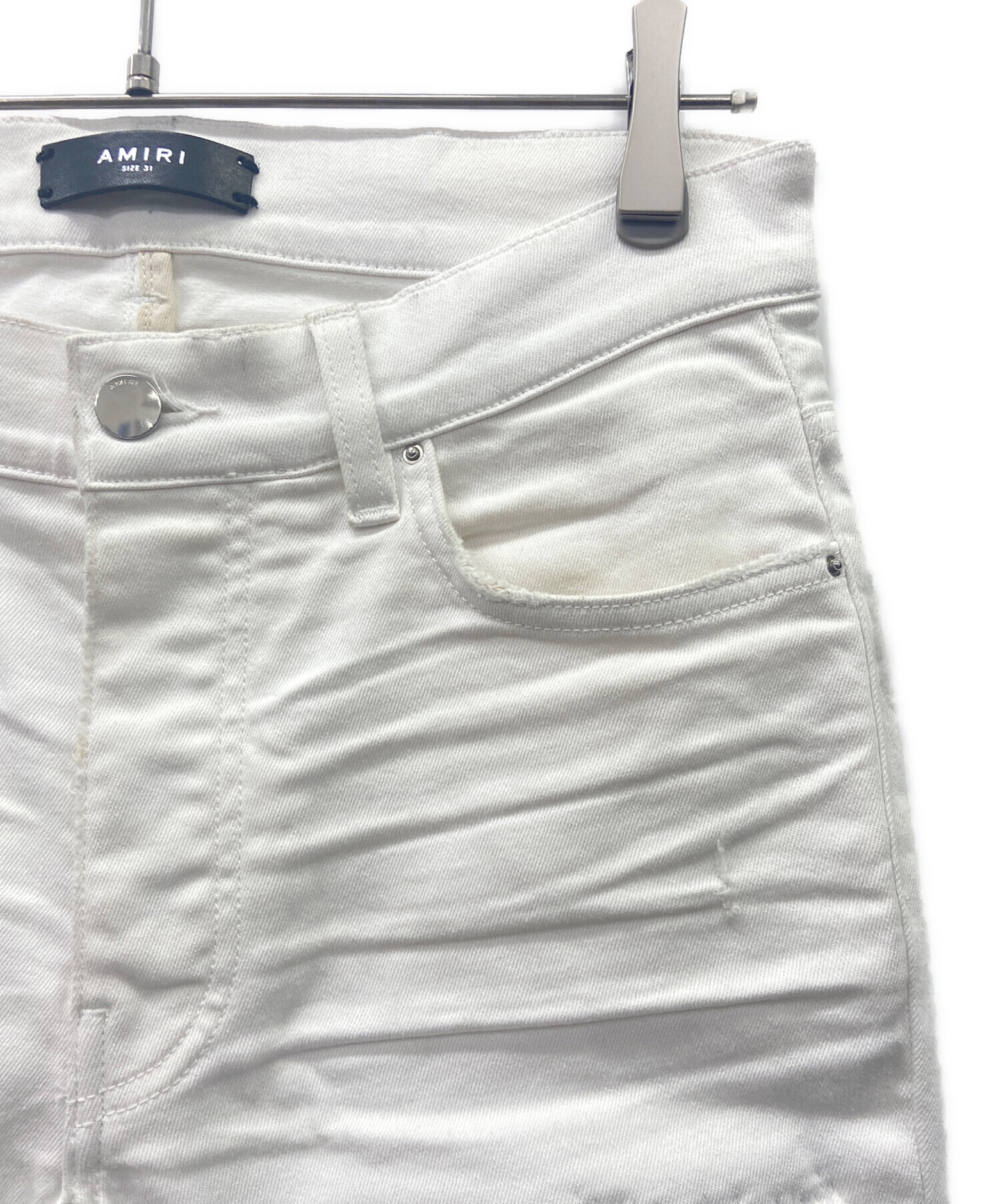 中古・古着通販】AMIRI (アミリ) MX1バンダナダメージ加工スキニー