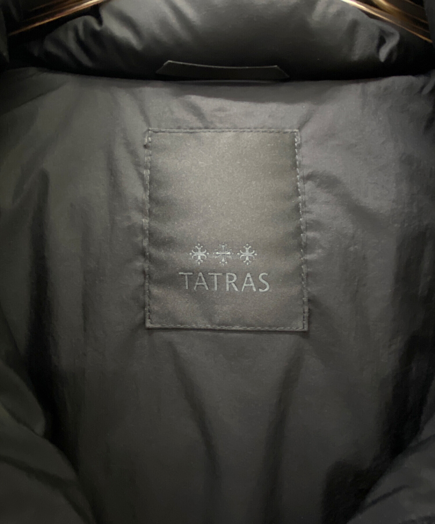 中古・古着通販】TATRAS (タトラス) ダウンジャケット ブラック サイズ 