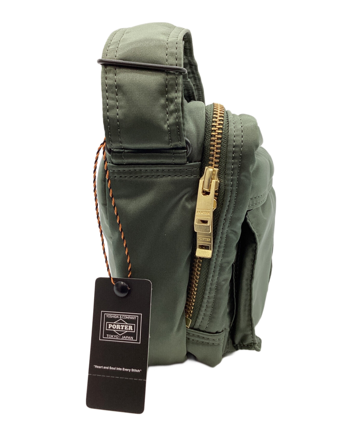 中古・古着通販】PORTER (ポーター) PORTER タンカー SLING BAG W zip