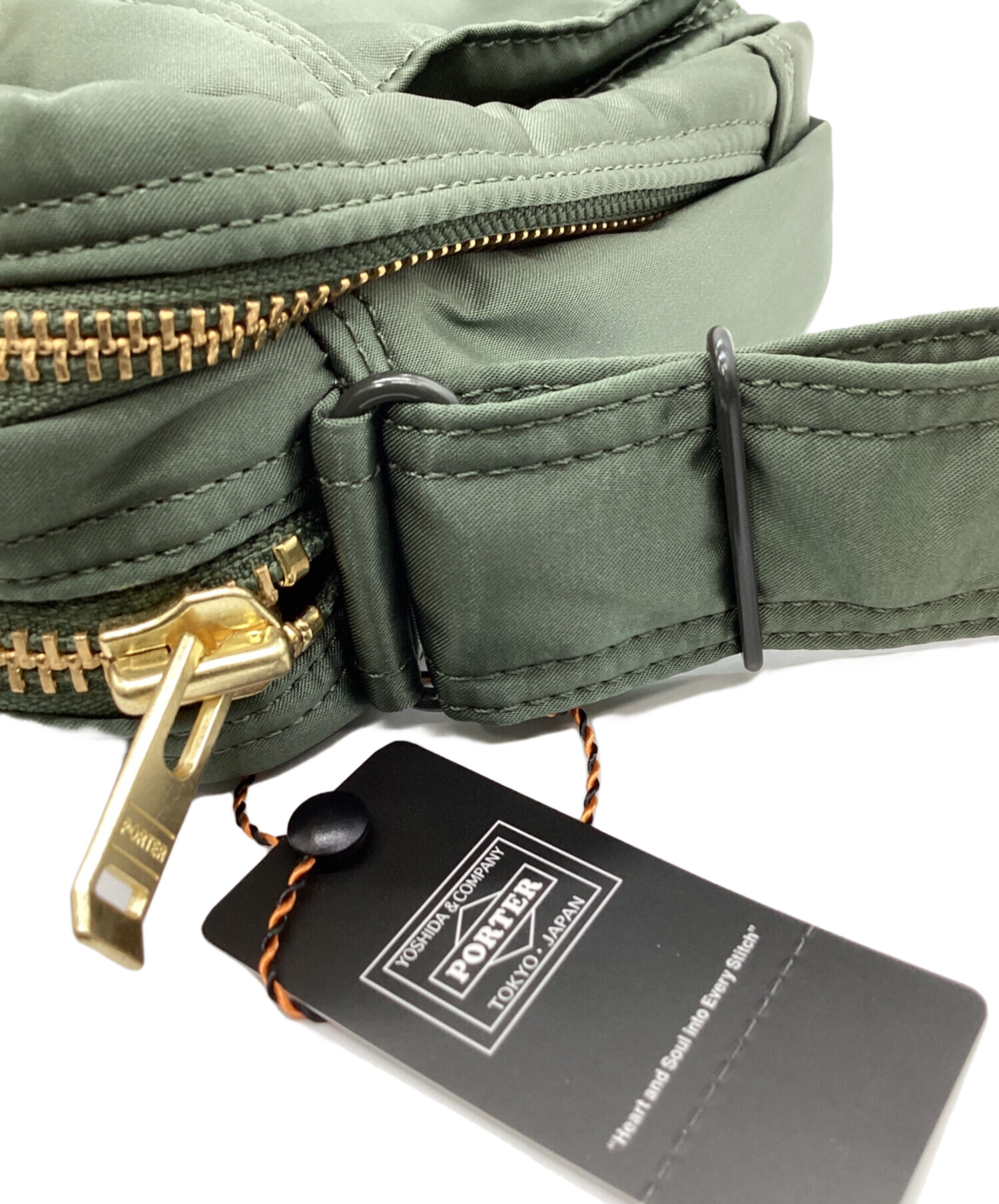 中古・古着通販】PORTER (ポーター) PORTER タンカー SLING BAG W zip