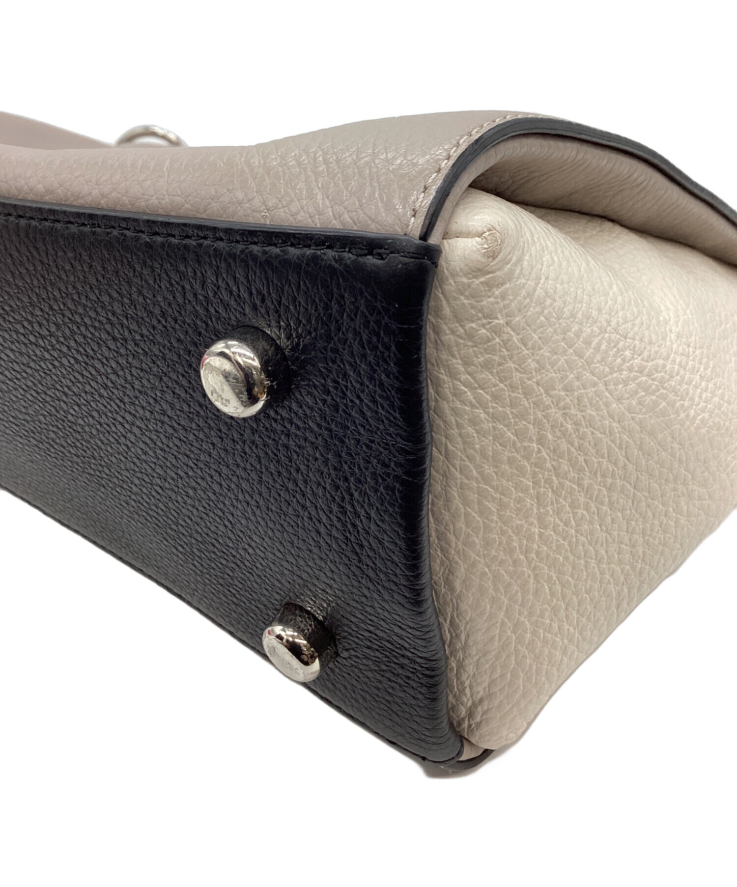 中古・古着通販】COACH (コーチ) COACH ハンドバッグ ベージュ