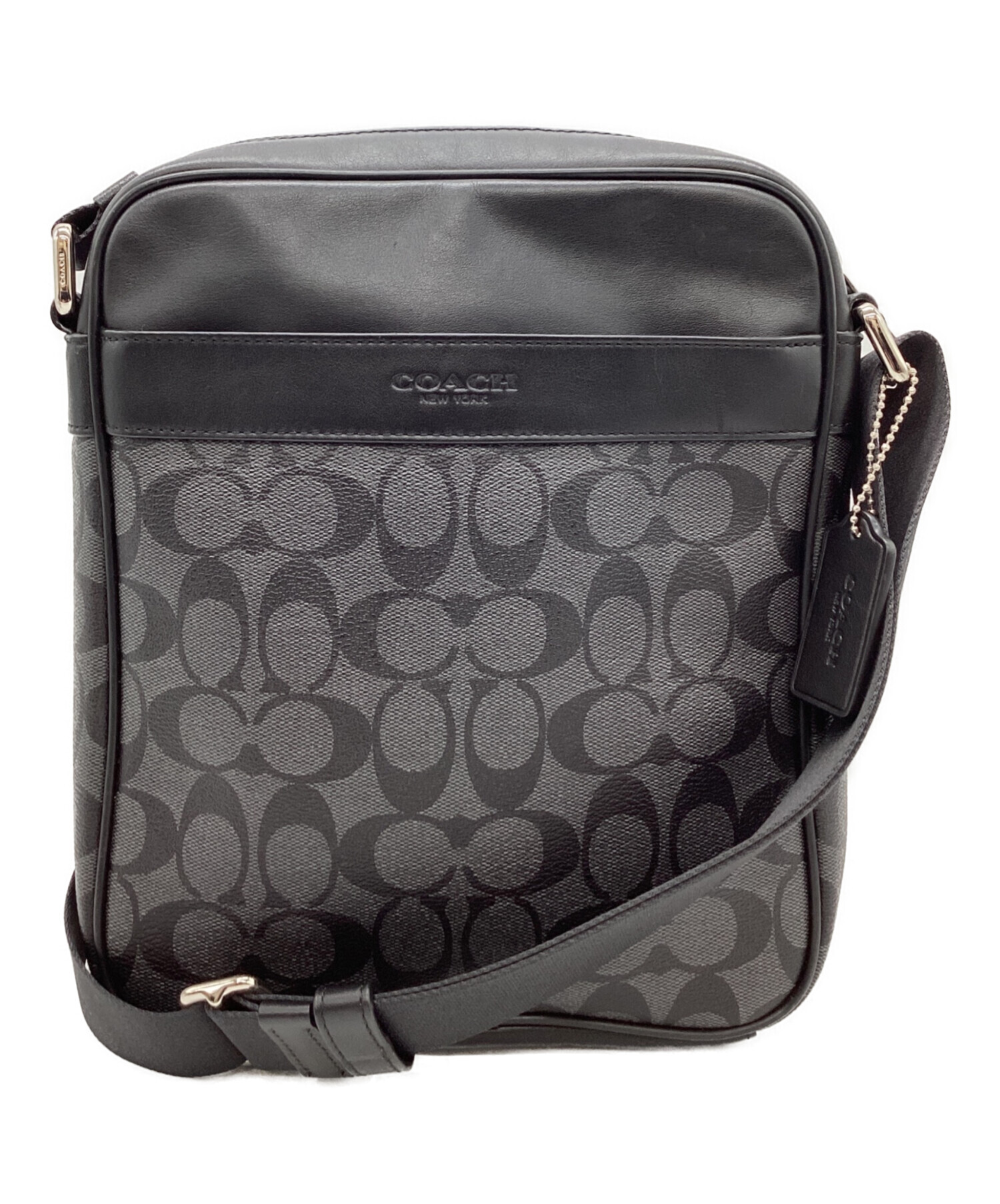 中古・古着通販】COACH (コーチ) COACH ショルダーバッグ ブラック