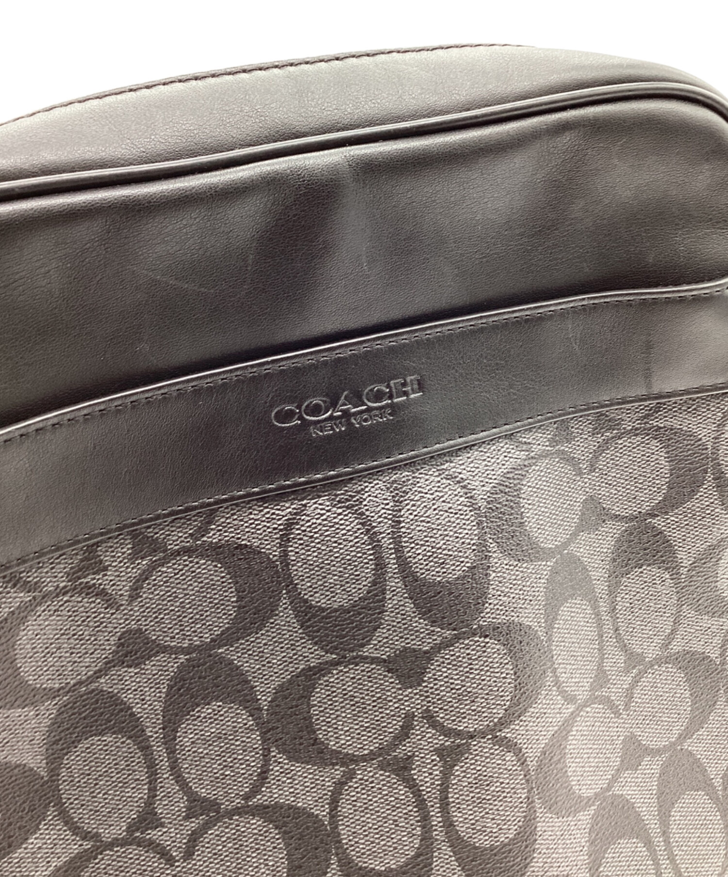 中古・古着通販】COACH (コーチ) COACH ショルダーバッグ ブラック