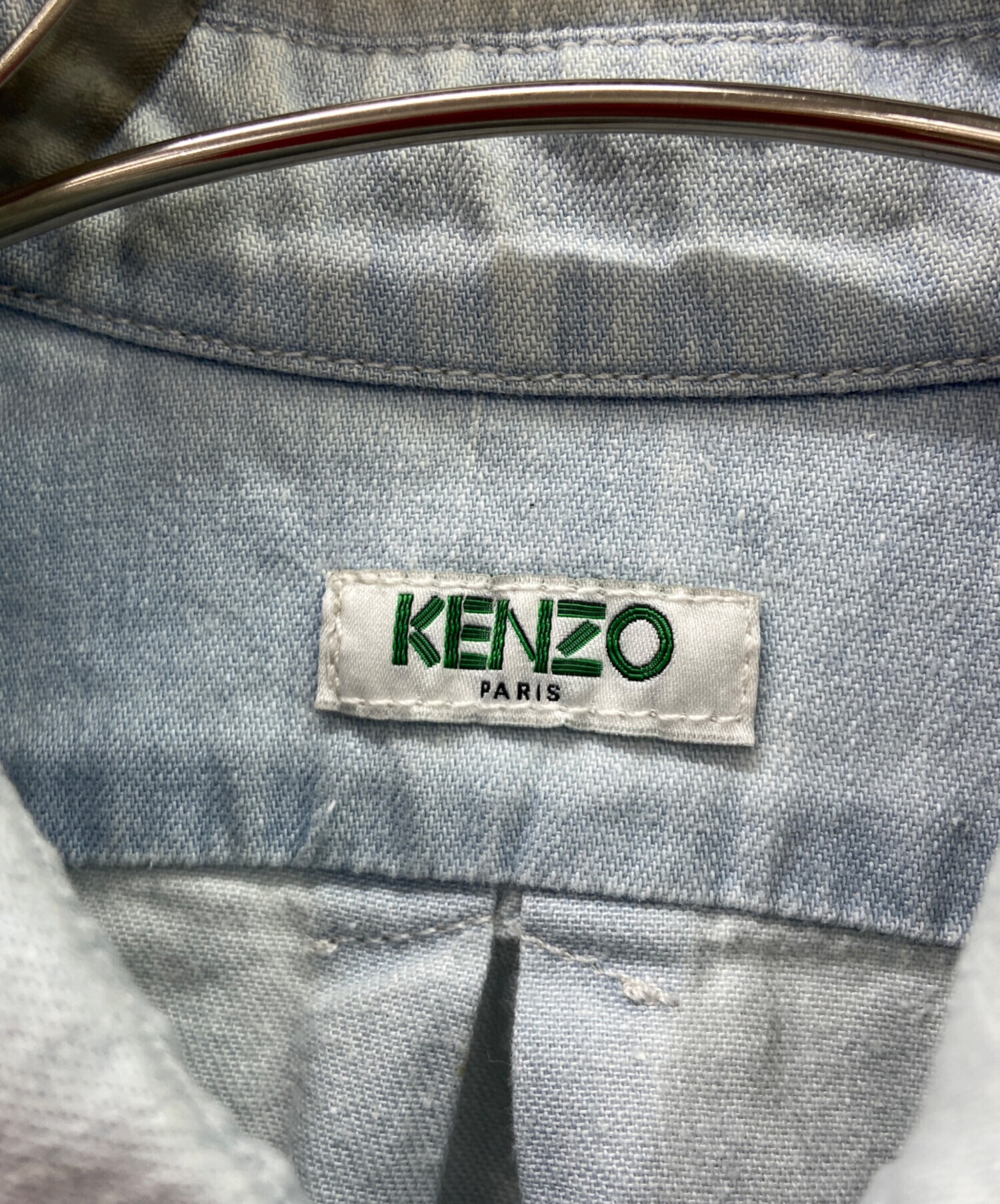 中古・古着通販】KENZO (ケンゾー) KENZO 長袖シャツ スカイブルー 