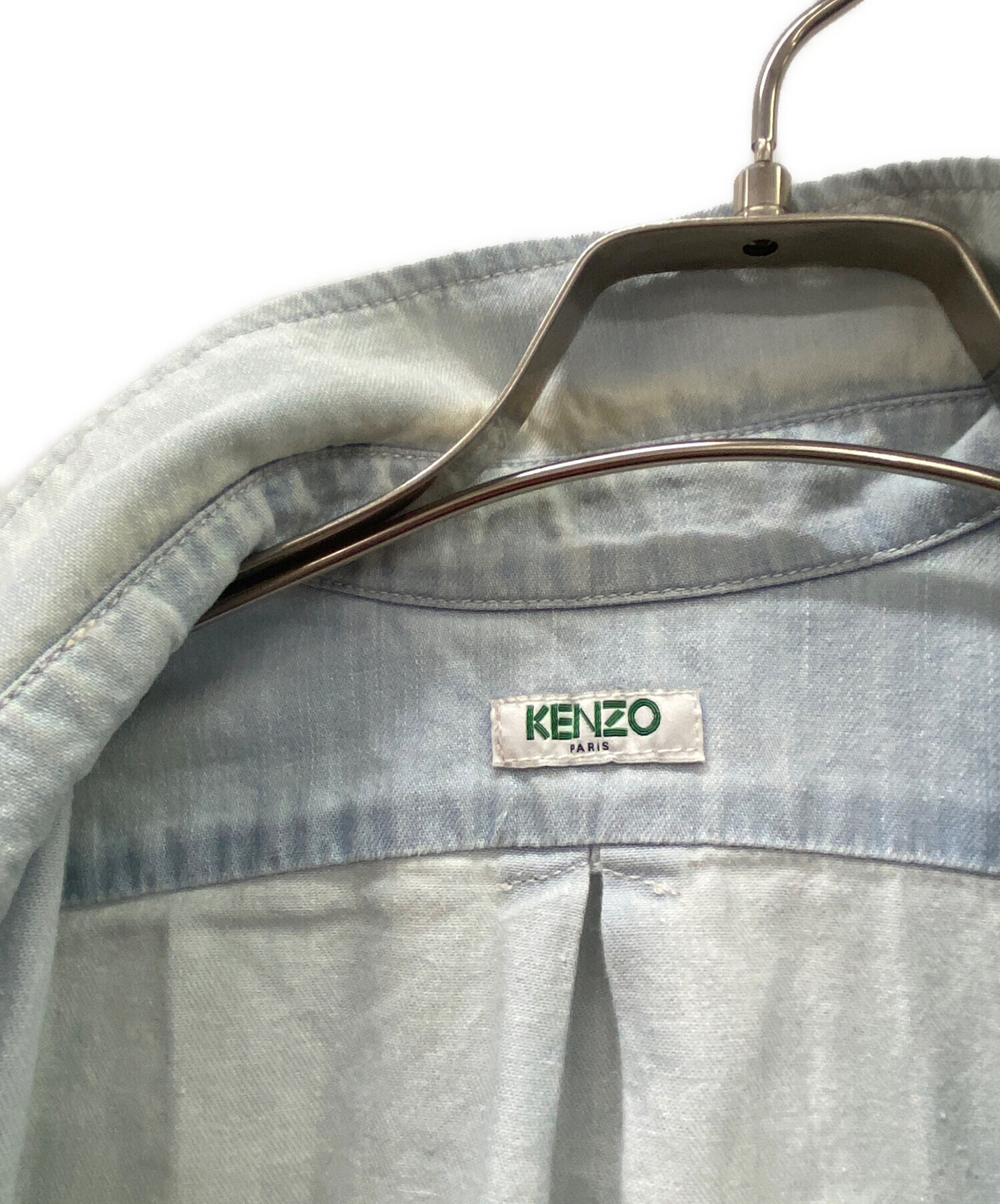 中古・古着通販】KENZO (ケンゾー) KENZO 長袖シャツ スカイブルー 