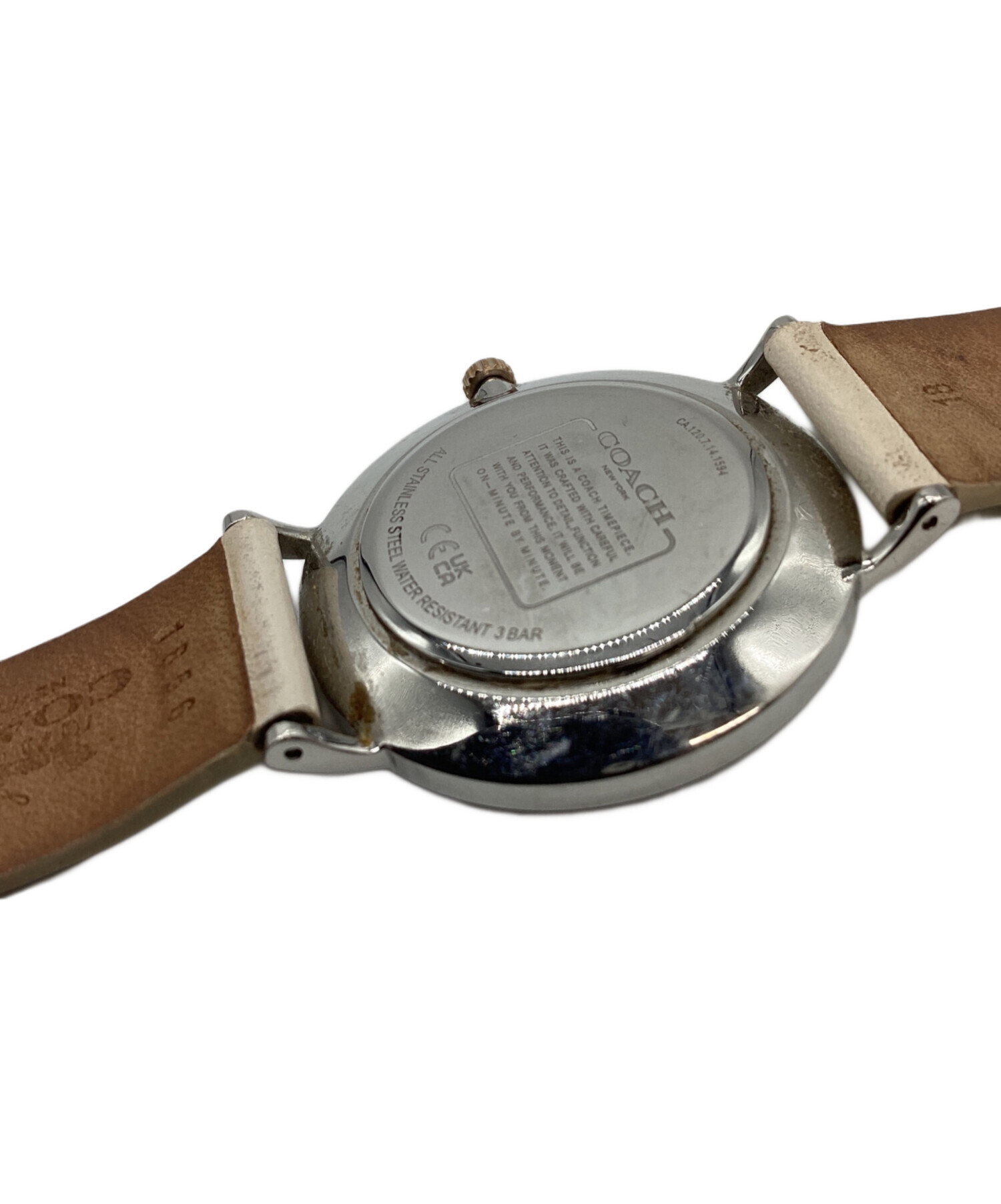 中古・古着通販】COACH (コーチ) COACH 腕時計 ホワイト｜ブランド