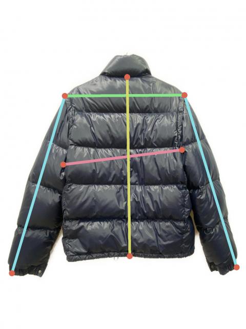 【最終SALE 】MONCLER モンクレール　レセル　ネイビー　サイズ2 中古・古着通販】MONCLER (モンクレール) ダウンジャケット ネイビー