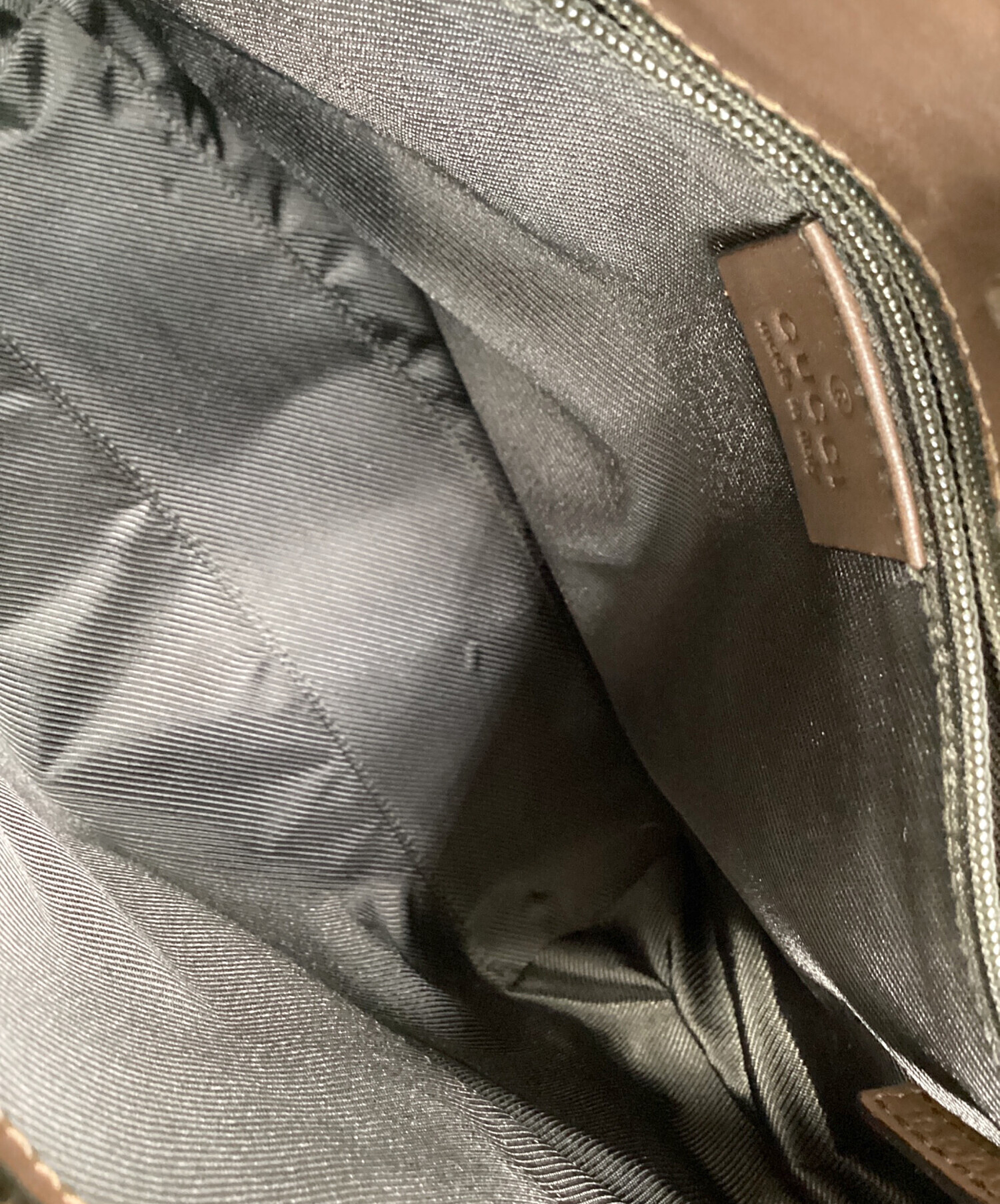 中古・古着通販】GUCCI (グッチ) ワンショルダーバッグ ブラウン