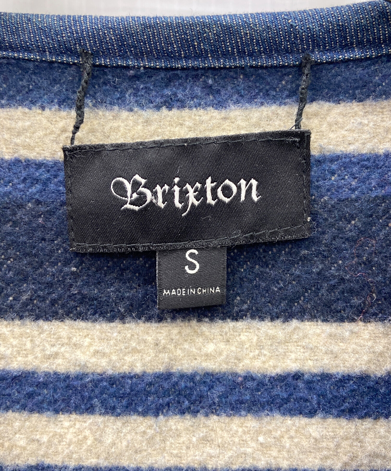 中古・古着通販】BRIXTON (ブリクストン) ベスト インディゴ サイズ:S