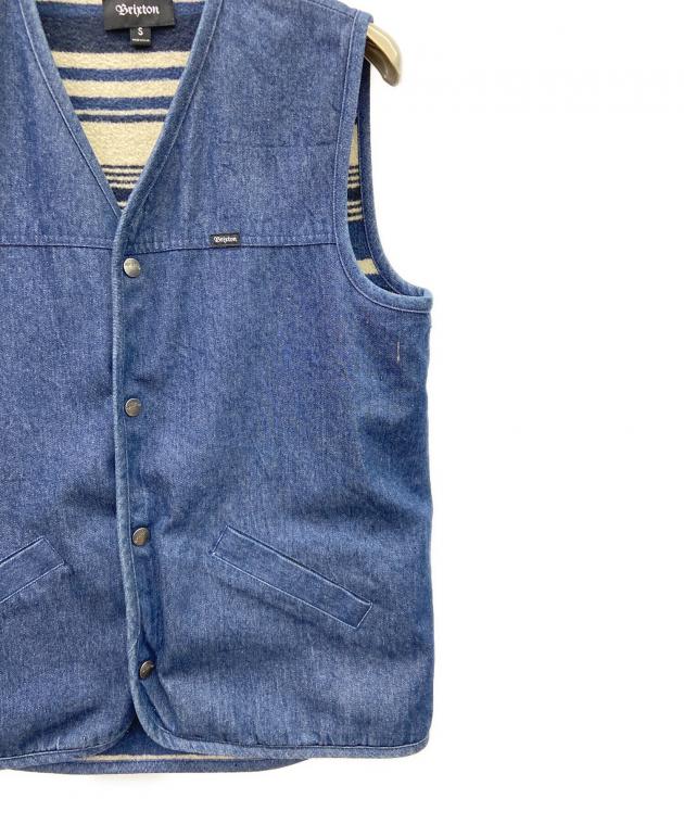 中古・古着通販】BRIXTON (ブリクストン) ベスト インディゴ サイズ:S